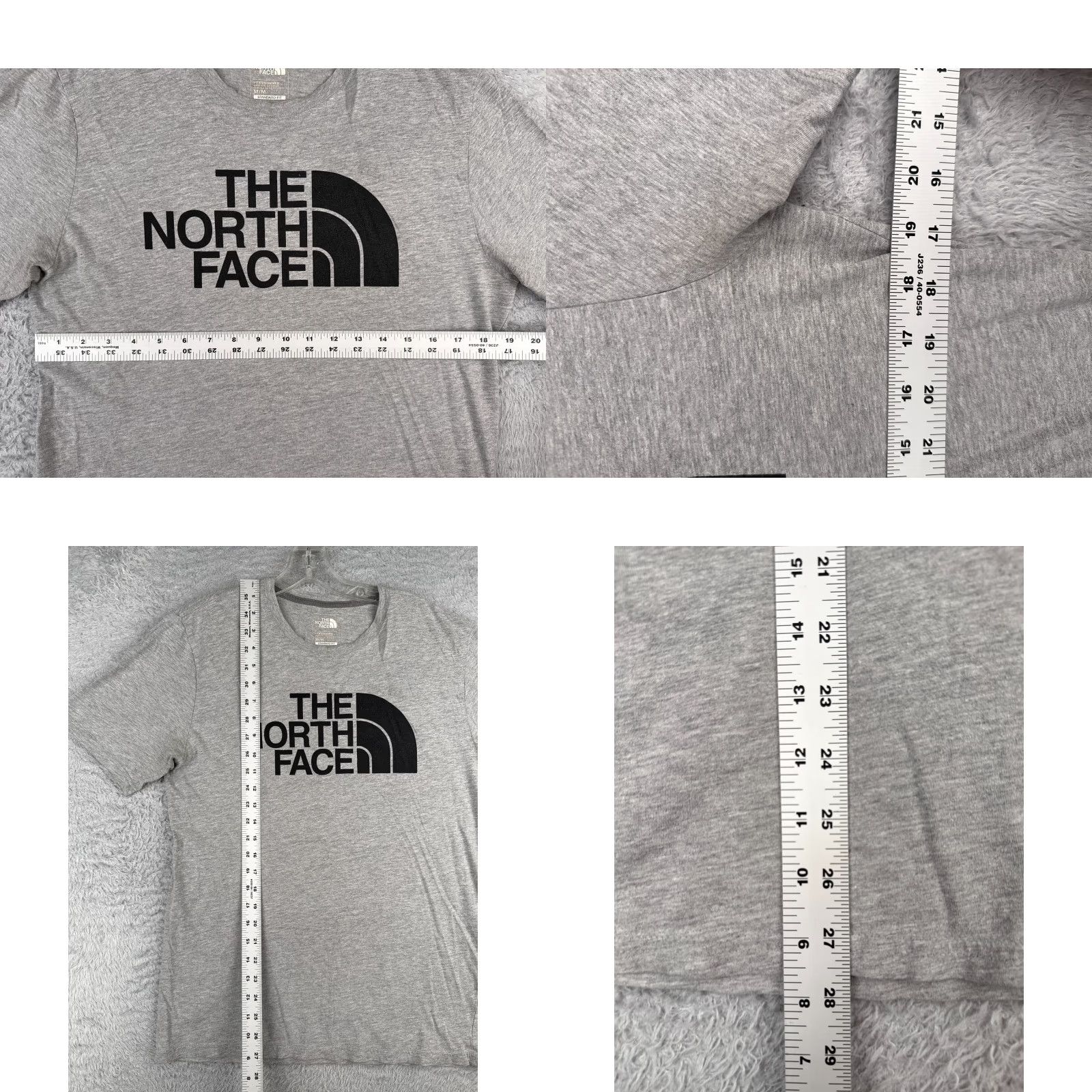 The North Face The North Face Gray Shirt Men Medium Short Sleeve Crew Neck Cotton Blend Outdoor T-Shirt Mens Size US M / EU 48-50 / 2 - 8 Thumbnail