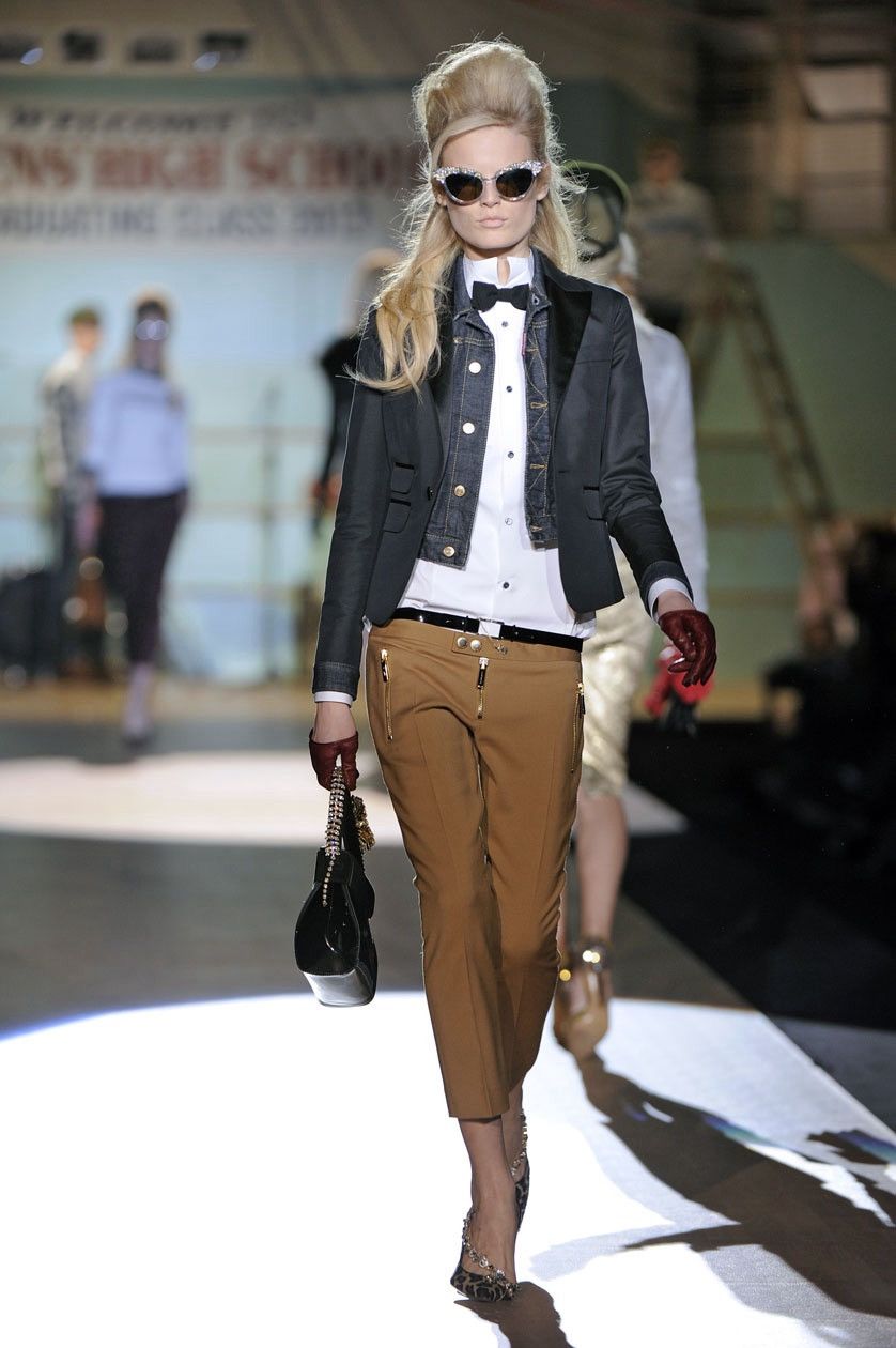 Dsquared2 Dsquared2 F/W 2012 Denim Vest Blazer Size M / US 6-8 / IT 42-44 - 1 Thumbnail