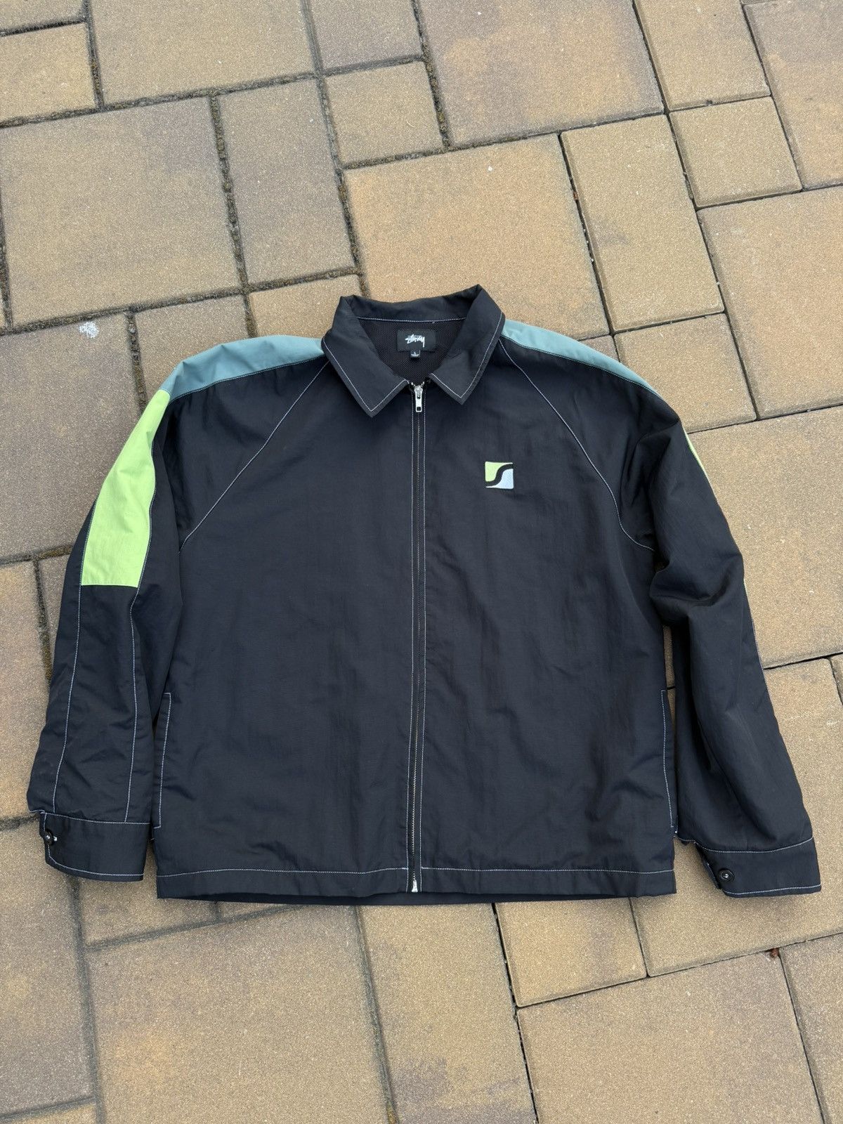 【Stüssy×NOMA t.d.】 Mesh Zip Jacket NOMA t.d × Stussy STUSSY x NOMA MESH ZIP JACKET | Grailed
