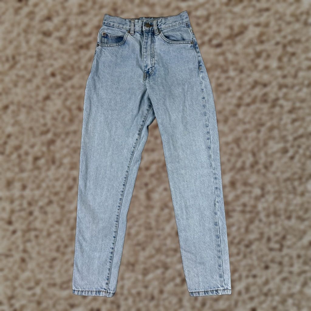 Dr. Denim Dr. Denim Jeans Womens 24 Blue Light Wash High Rise 90s Nora Retro 21x25 Size 42" / US 20 - 1 Thumbnail