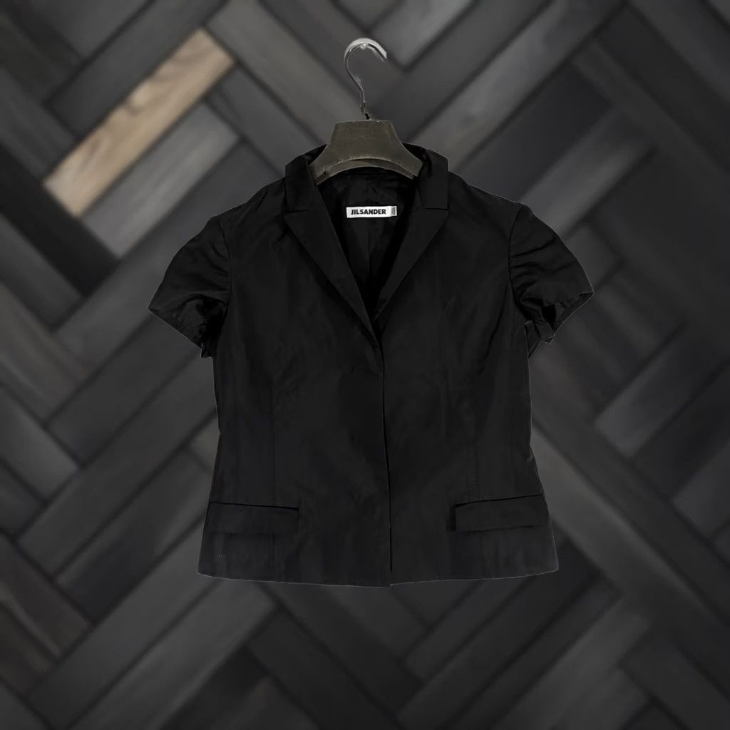Jil Sander Jil Sander Sport Athletic Material SS Blazer Hidden Buttons Jacket 34 Italy Blazer Women Black 34 Italy Shirt? Size XXS / US 00 / IT 34 - 1 Thumbnail