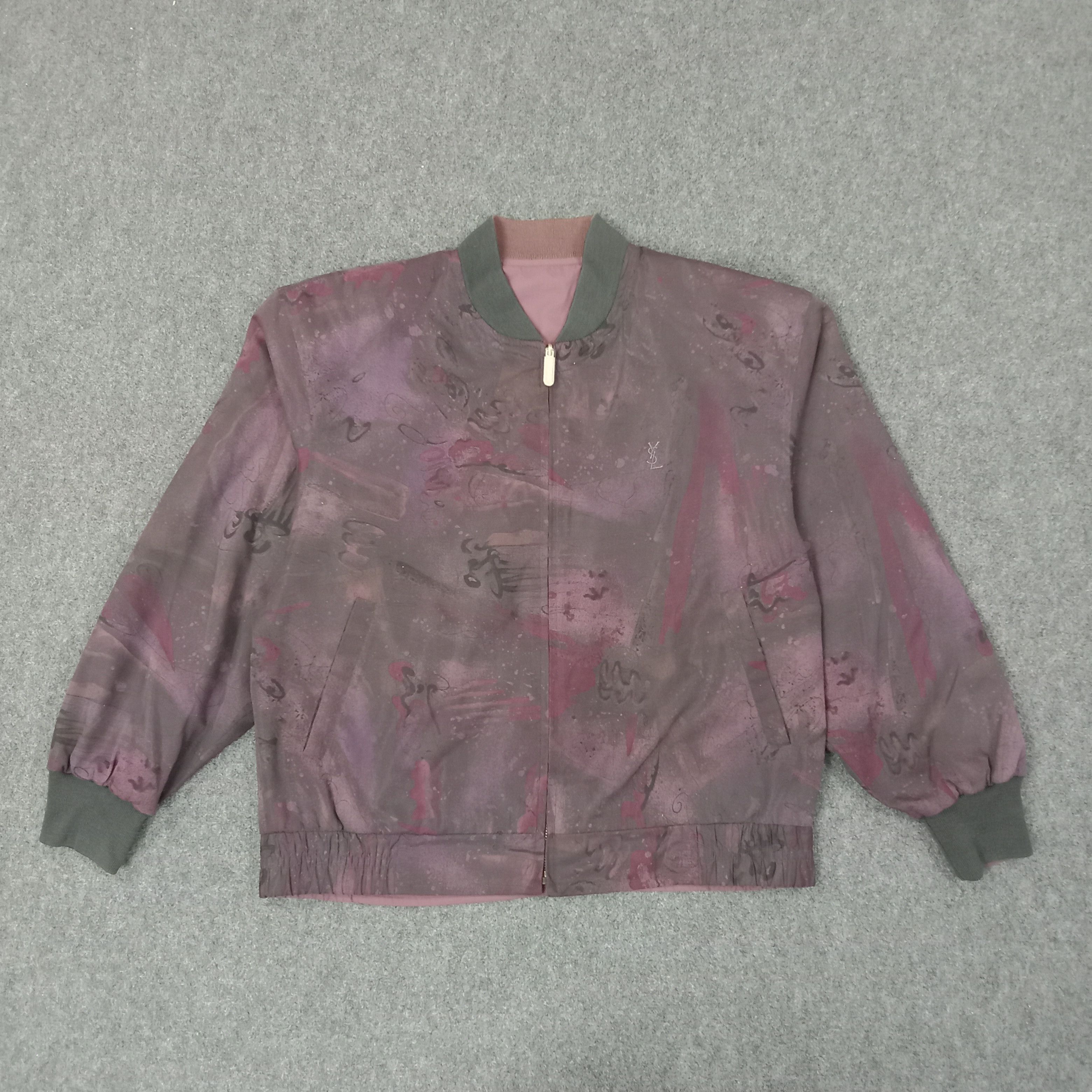 Yves Saint Laurent Yves Saint Laurent Italian Brand Reversible Jacket C227N23 Size US L / EU 52-54 / 3 - 1 Thumbnail