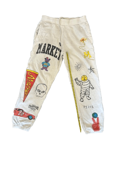 Market 🔥 MARKET Graphic Sweatpants 🔥 Size US 34 / EU 50 - 4 Thumbnail