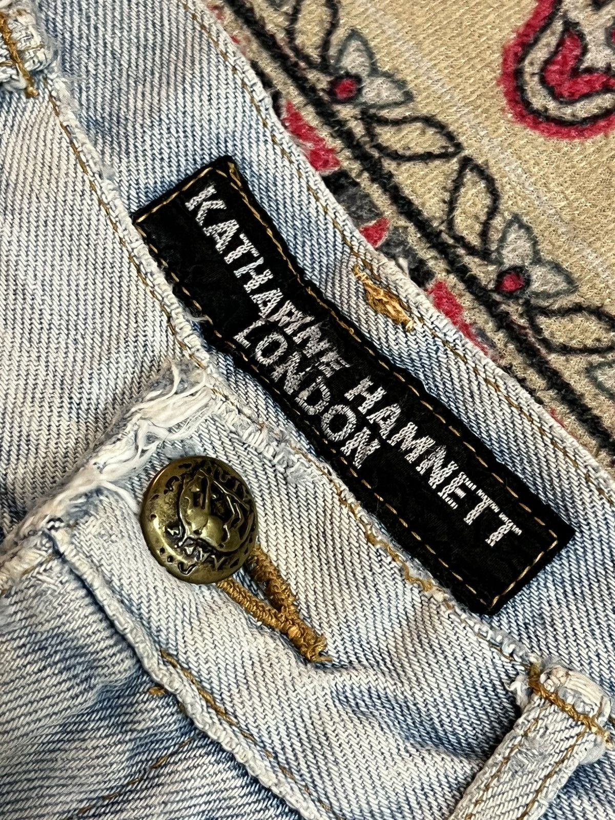 Katharine Hamnett London Katharine Hamnett London High Rise Light Blue Barrel Jeans Size 28" / US 6 / IT 42 - 5 Thumbnail