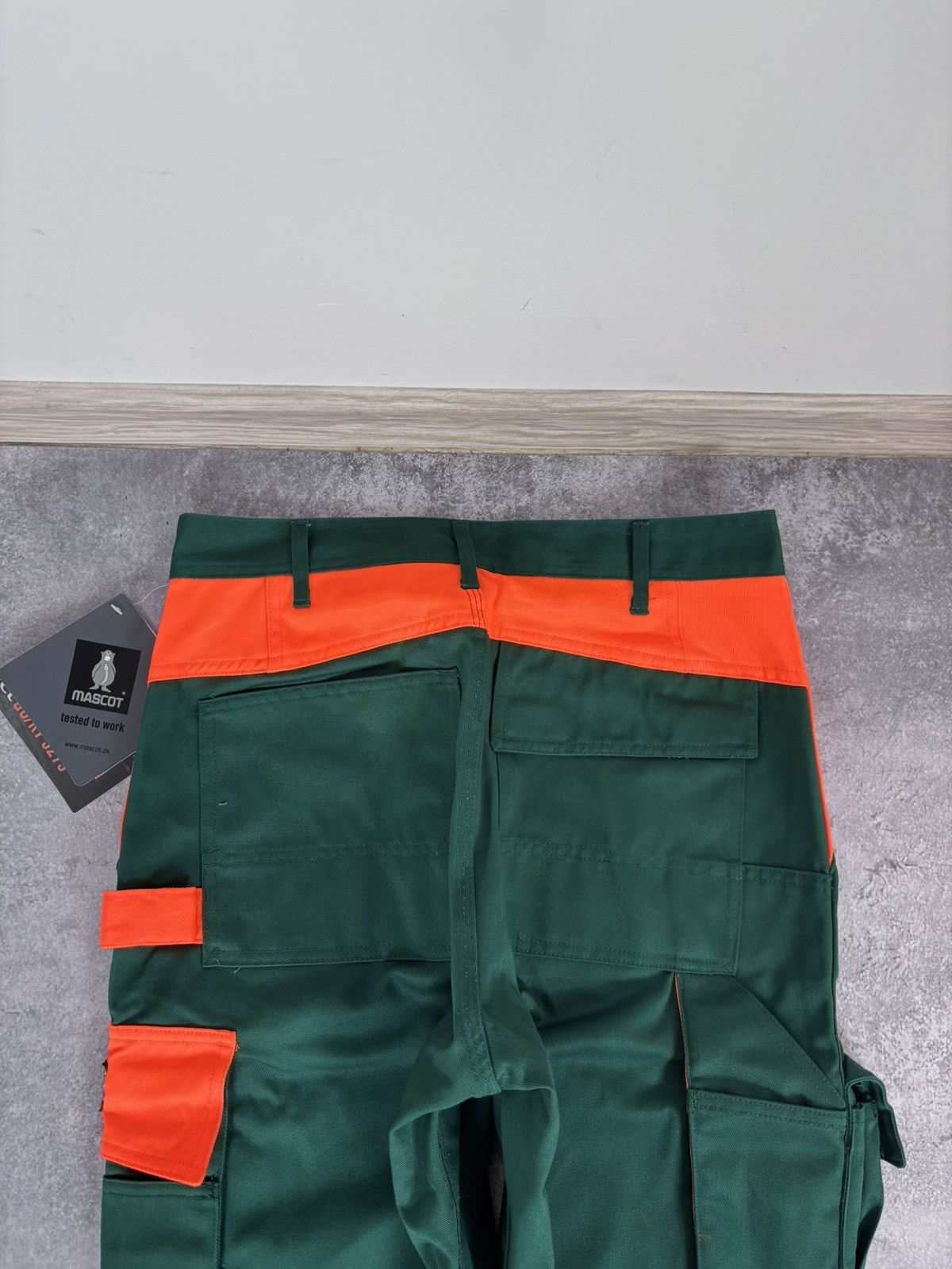 Other Mascot Men’s NWT Reflective Green/Orange Safety Cargo Pants Size US 32 / EU 48 - 14 Thumbnail