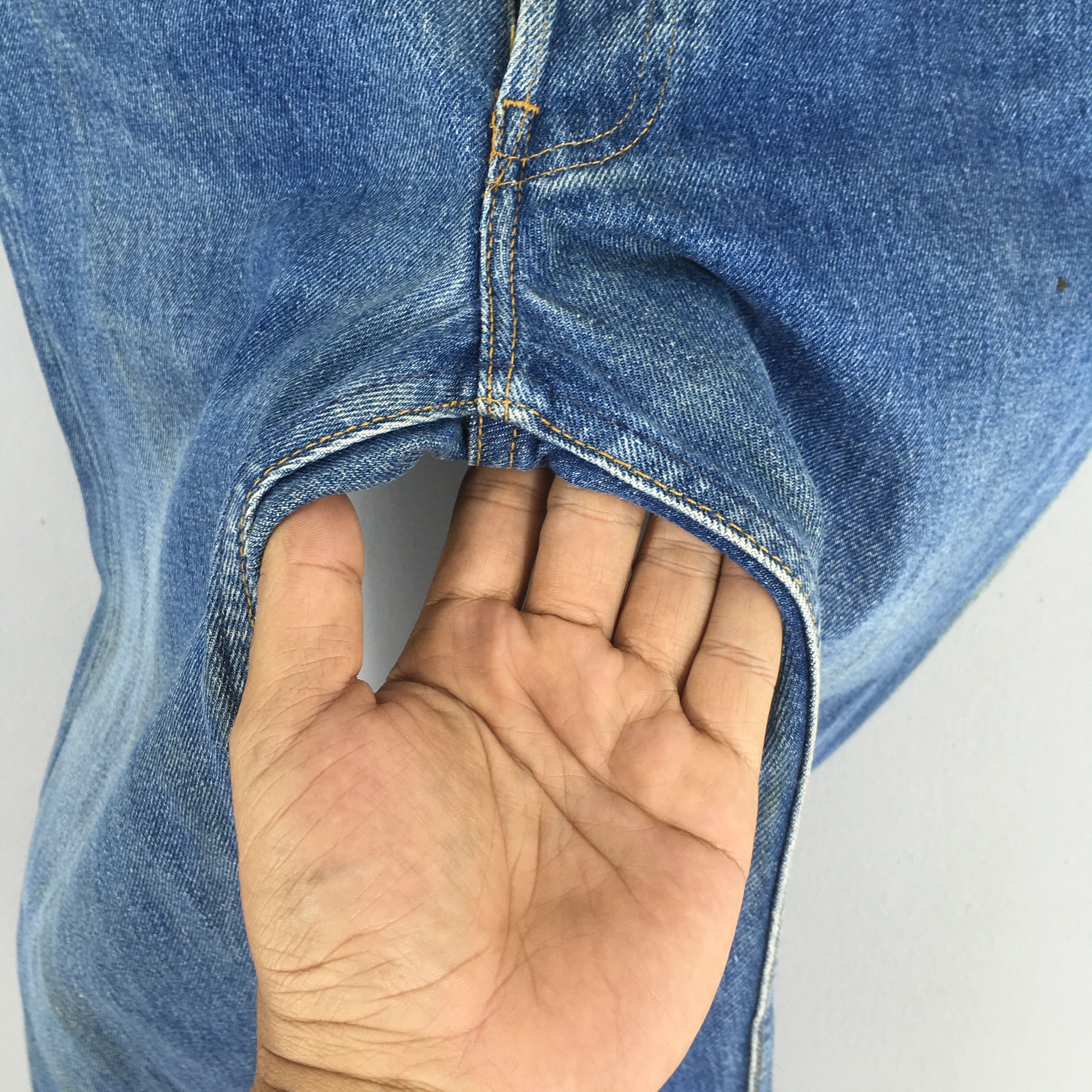 Levi's Size 30x31 Vintage 90s Levi's 501 Faded Blue Jeans S268 Size US 30 / EU 46 - 5 Thumbnail