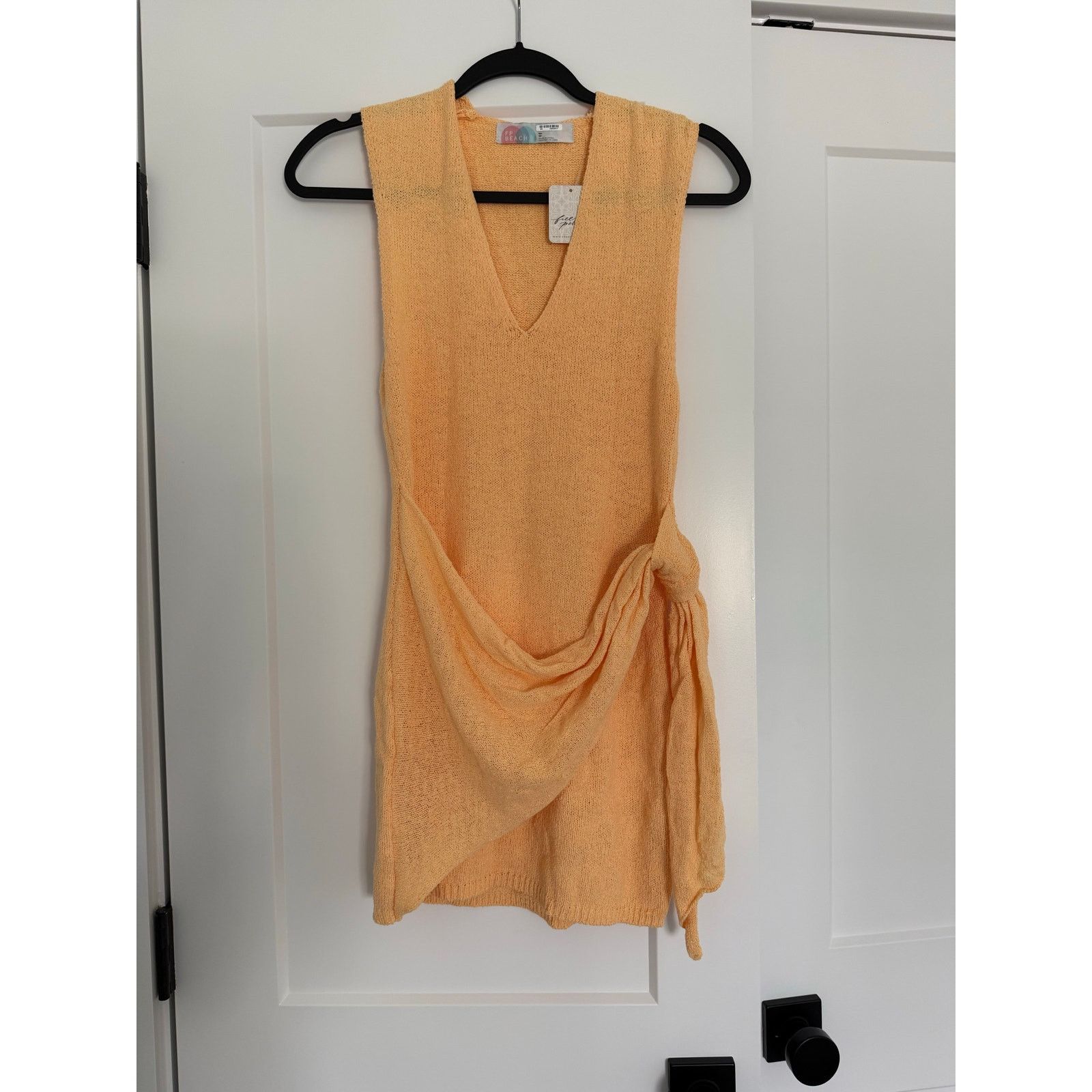 Free People $68 New Free People Poppy Sweater Mini Dress - Peach - XS Size XS / US 0-2 / IT 36-38 - 3 Thumbnail