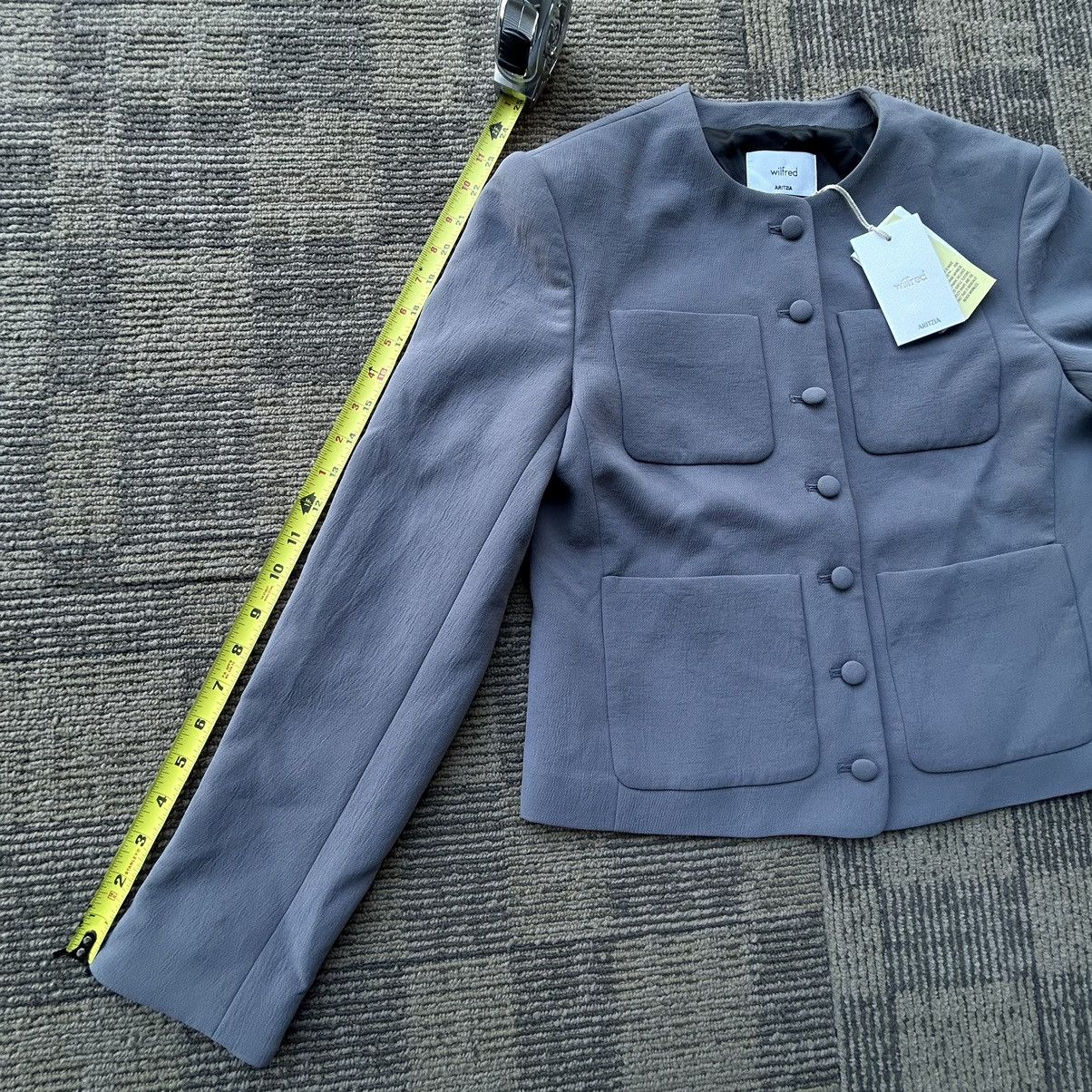 Aritzia Aritzia Wilfred Paradox Crepette Grey Jacket Size XS / US 0-2 / IT 36-38 - 9 Thumbnail