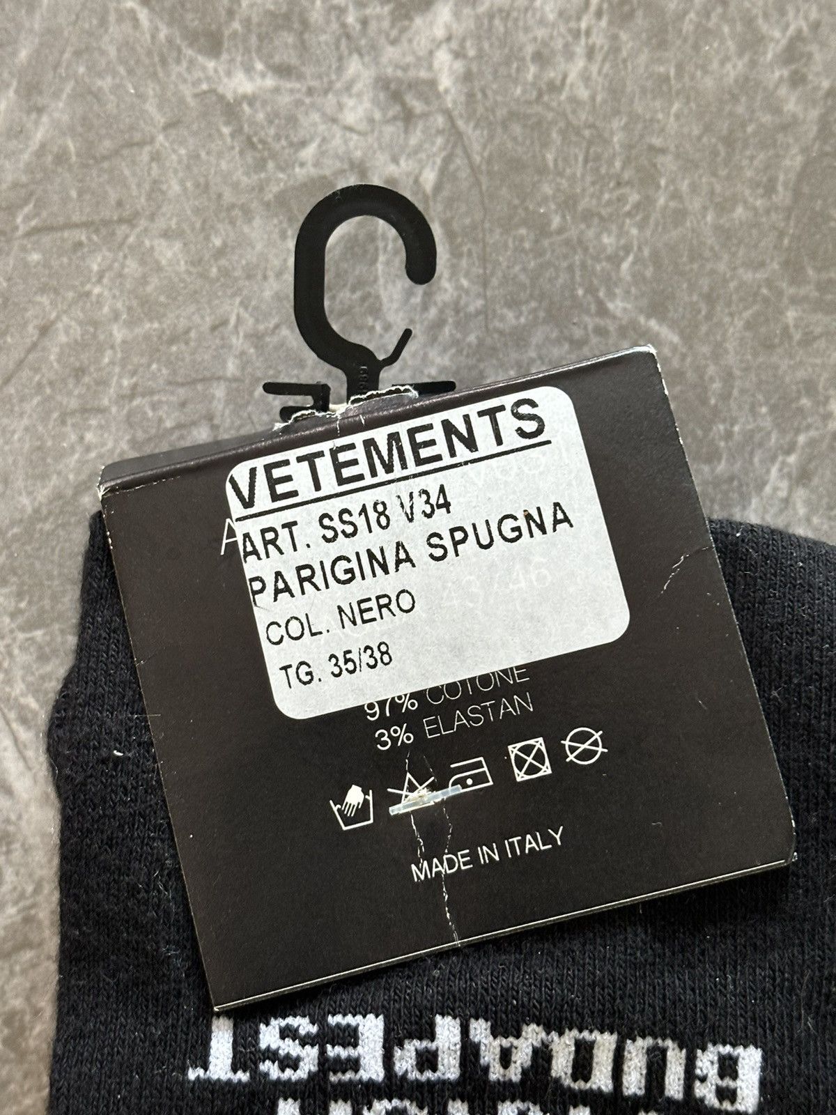 Vetements Balenciaga long socks Size ONE SIZE - 4 Thumbnail