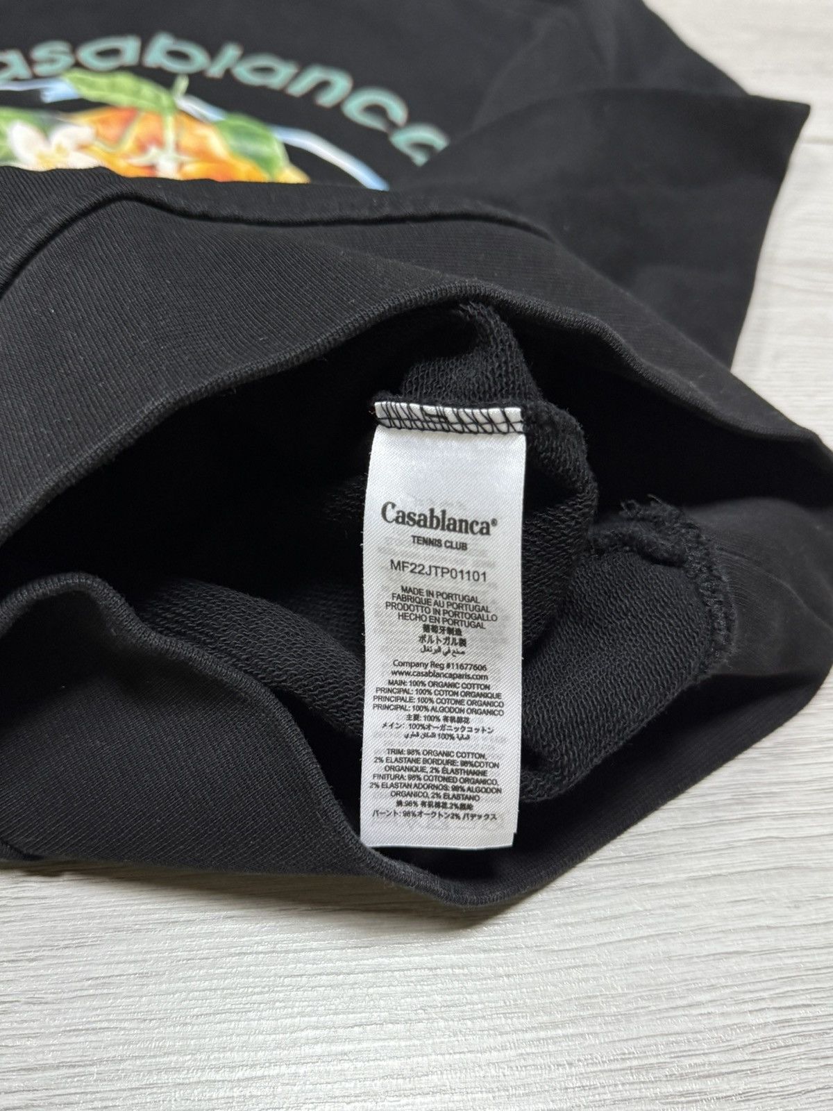Casablanca Casablanca Airways Tennis Club Sweatshirt Size S orange Size US S / EU 44-46 / 1 - 6 Thumbnail