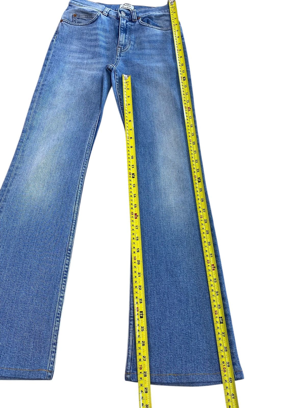 Acne Studios Acne Studios Light Wash Style Boot Cut Jeans Size US 26 / EU 42 - 9 Thumbnail