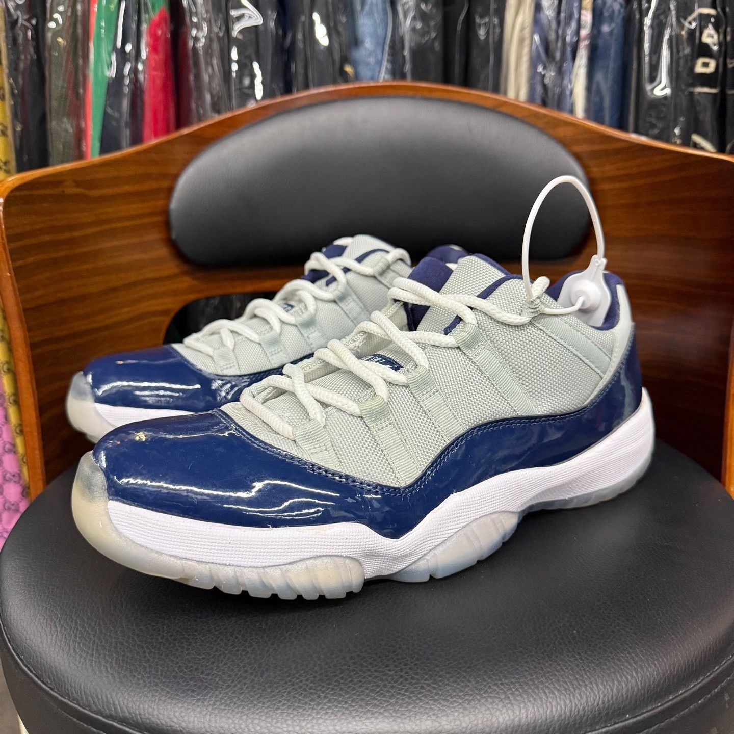 Nike Nike AJ11 Blue Lowtop Sneakers 11 Men Size US 11 / EU 44 - 1 Thumbnail