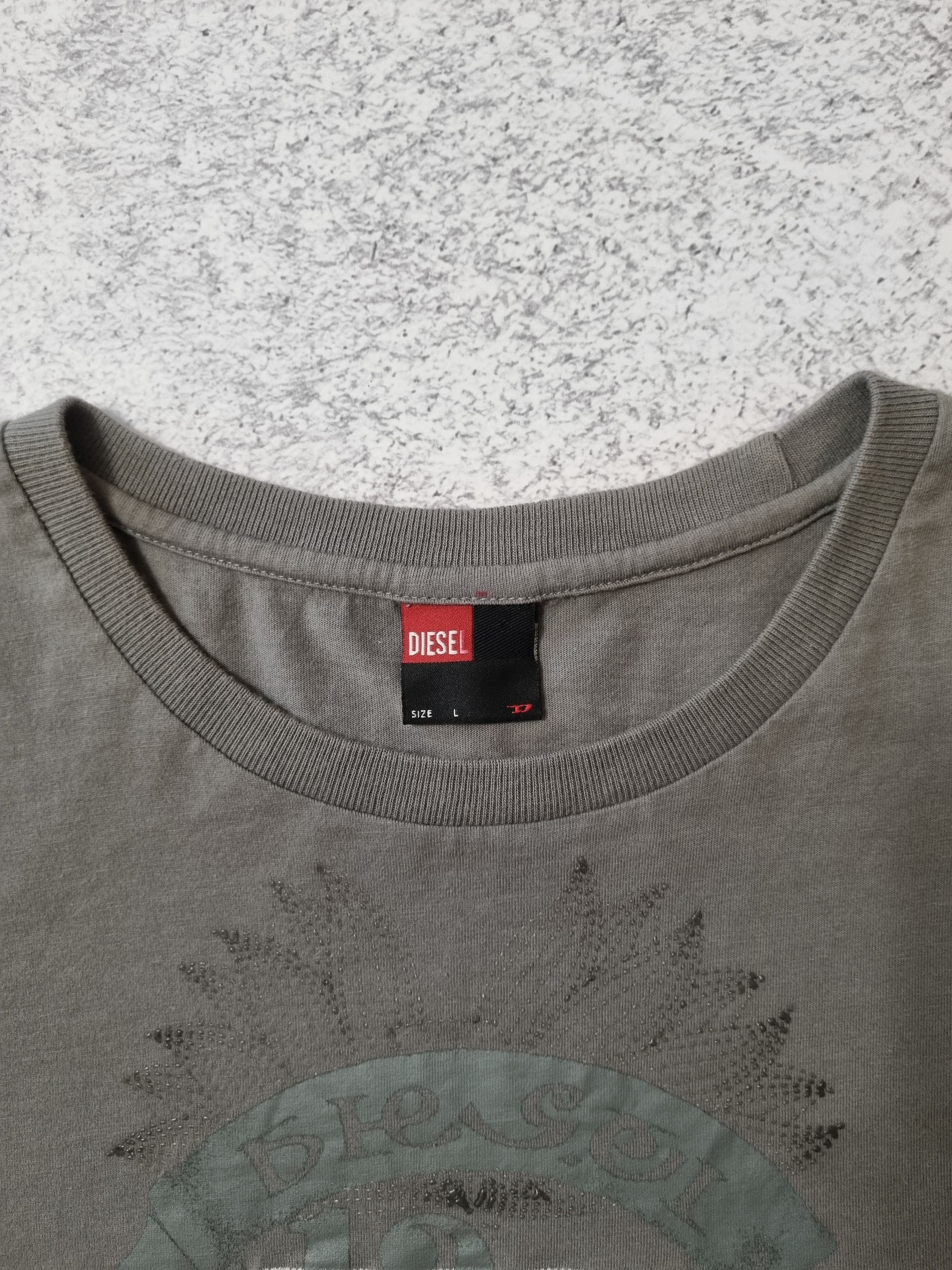 Diesel Diesel Opium Vintage Graphite Women's T-Shirt Size S / US 4 / IT 40 - 4 Thumbnail