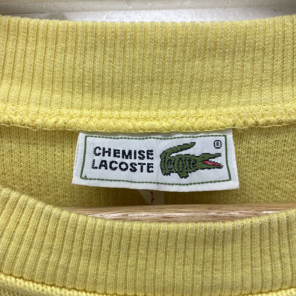 Lacoste 💥Vintage Lacoste Small Logo Crewneck Pull Sweatshirt Size US M / EU 48-50 / 2 - 5 Thumbnail