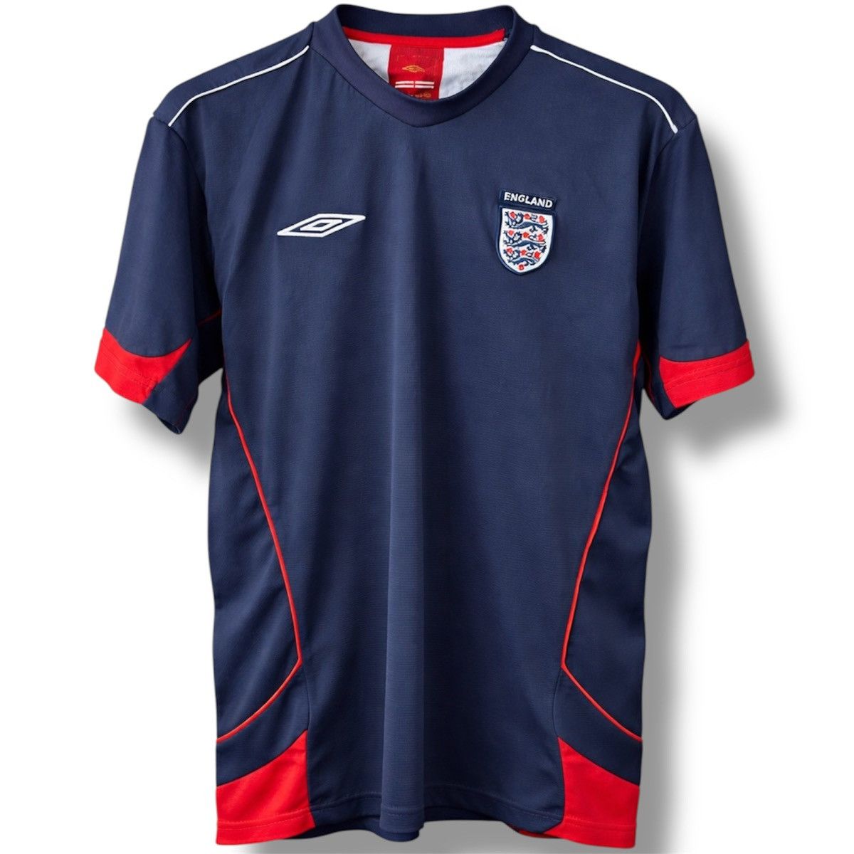 Umbro 2006/07 ENGLAND TEAM TRAINING SOCCER JERSEY FOOTBALL SHIRT M Size US M / EU 48-50 / 2 - 1 Thumbnail