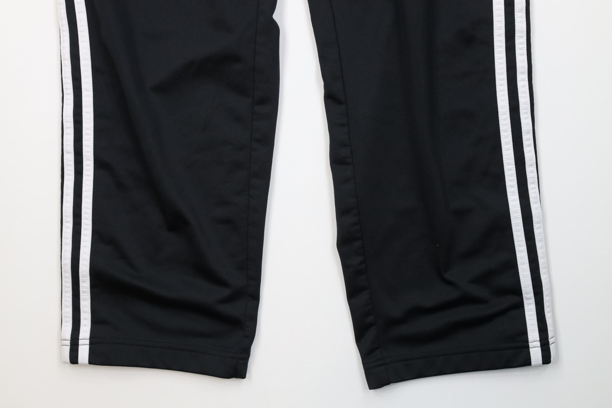 Adidas Vintage Y2K 2001 Adidas Tearaway Sweatpants Pants Black Size US 36 / EU 52 - 4 Thumbnail