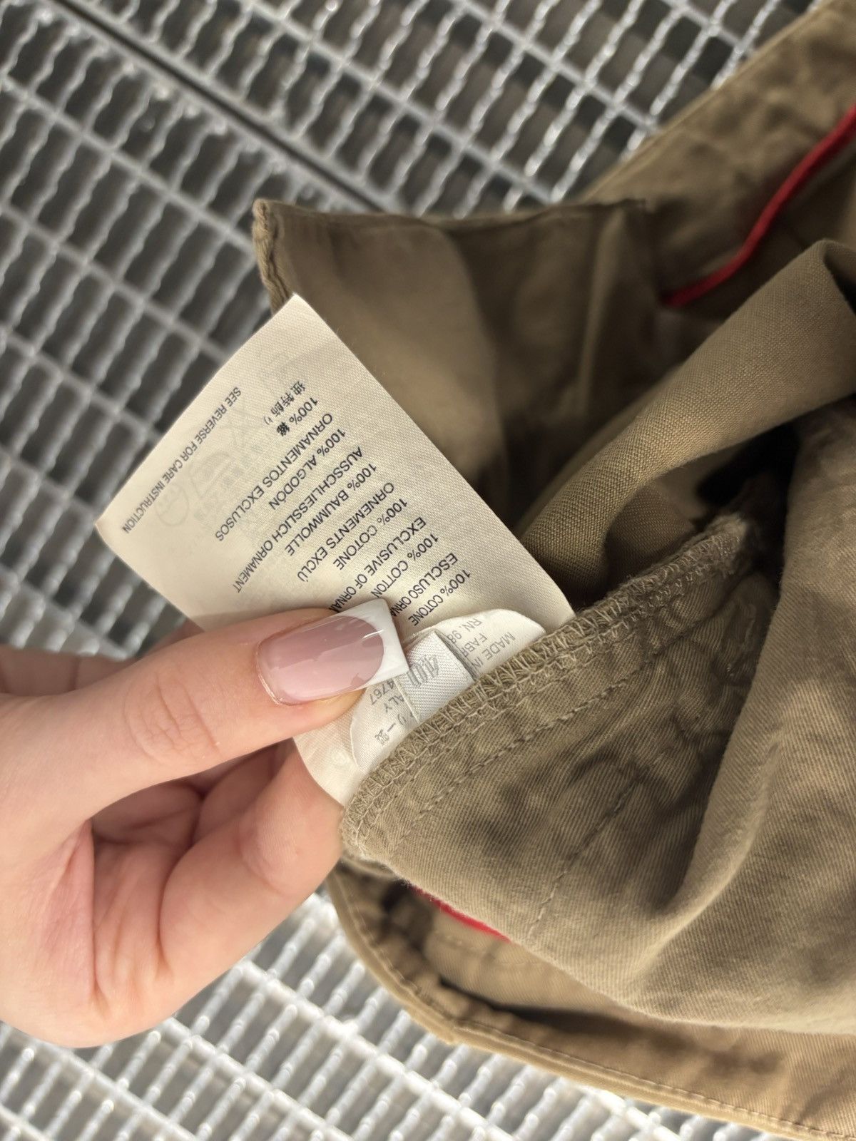 Prada Prada cotton twill trousers Size 27" / US 4 / IT 40 - 6 Thumbnail