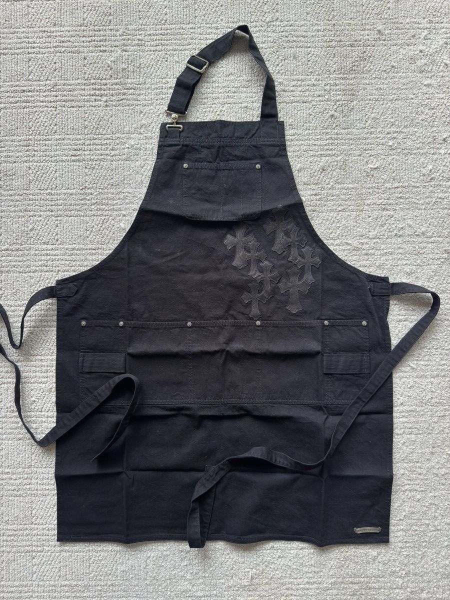 Chrome Hearts CHROME HEARTS black cross-patched leather apron Size ONE SIZE - 1 Thumbnail