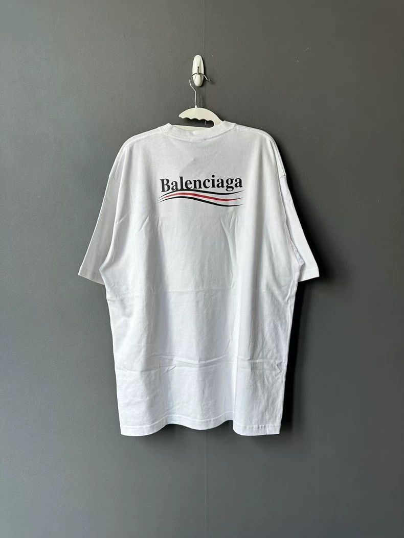 Balenciaga Balenciaga White Coke Short Sleeve 2502-Nextarrow Size US S / EU 44-46 / 1 - 2 Thumbnail