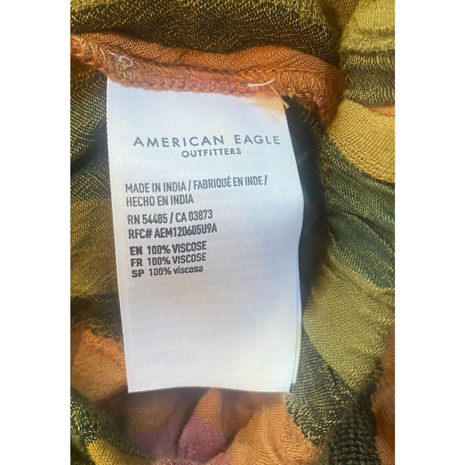 American Eagle Outfitters NWT American Eagle Midriff Top Women’s Shirt XS $35 Size XS / US 0-2 / IT 36-38 - 8 Thumbnail