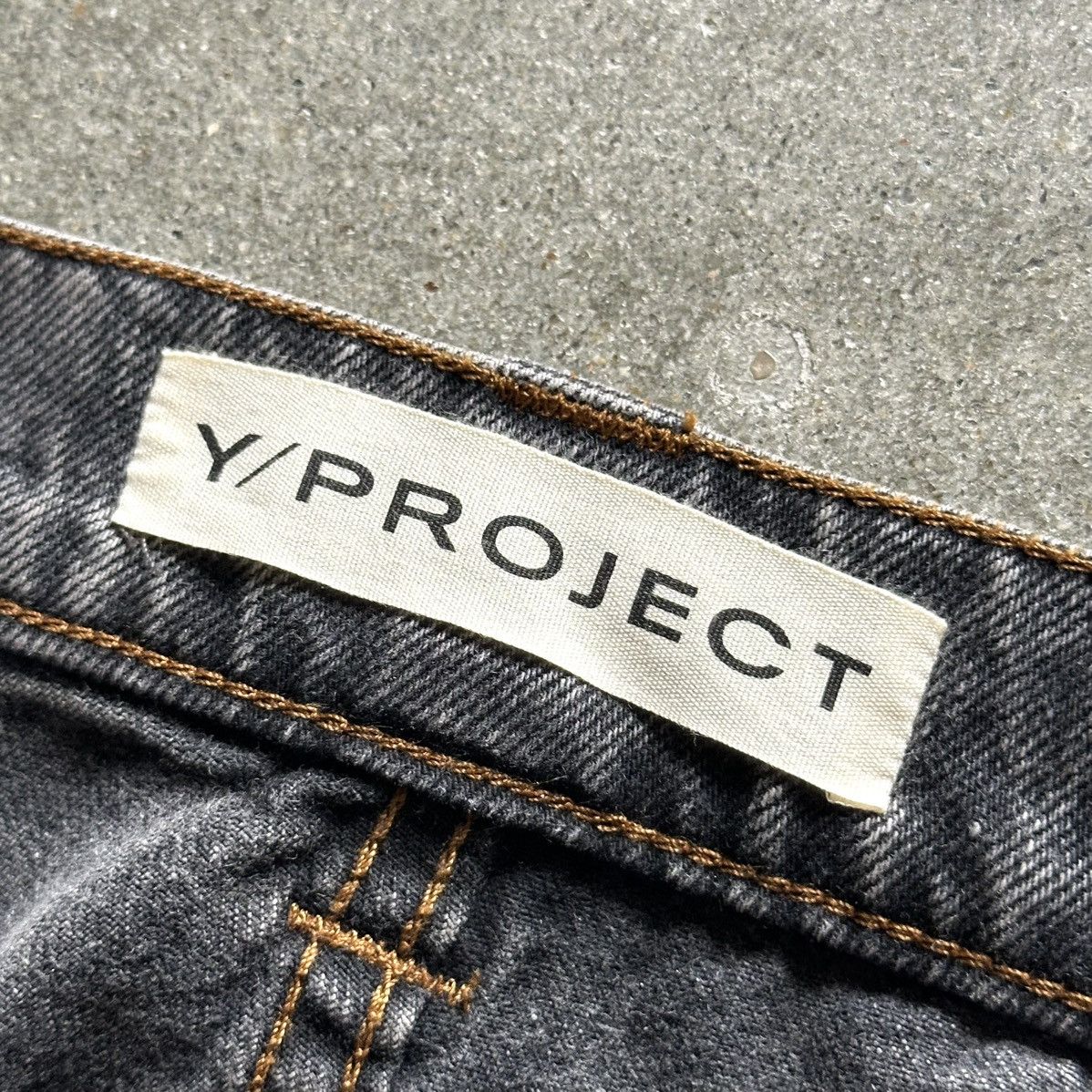 Y/Project Evergreen Straight Leg Denim Size US 34 / EU 50 - 4 Thumbnail