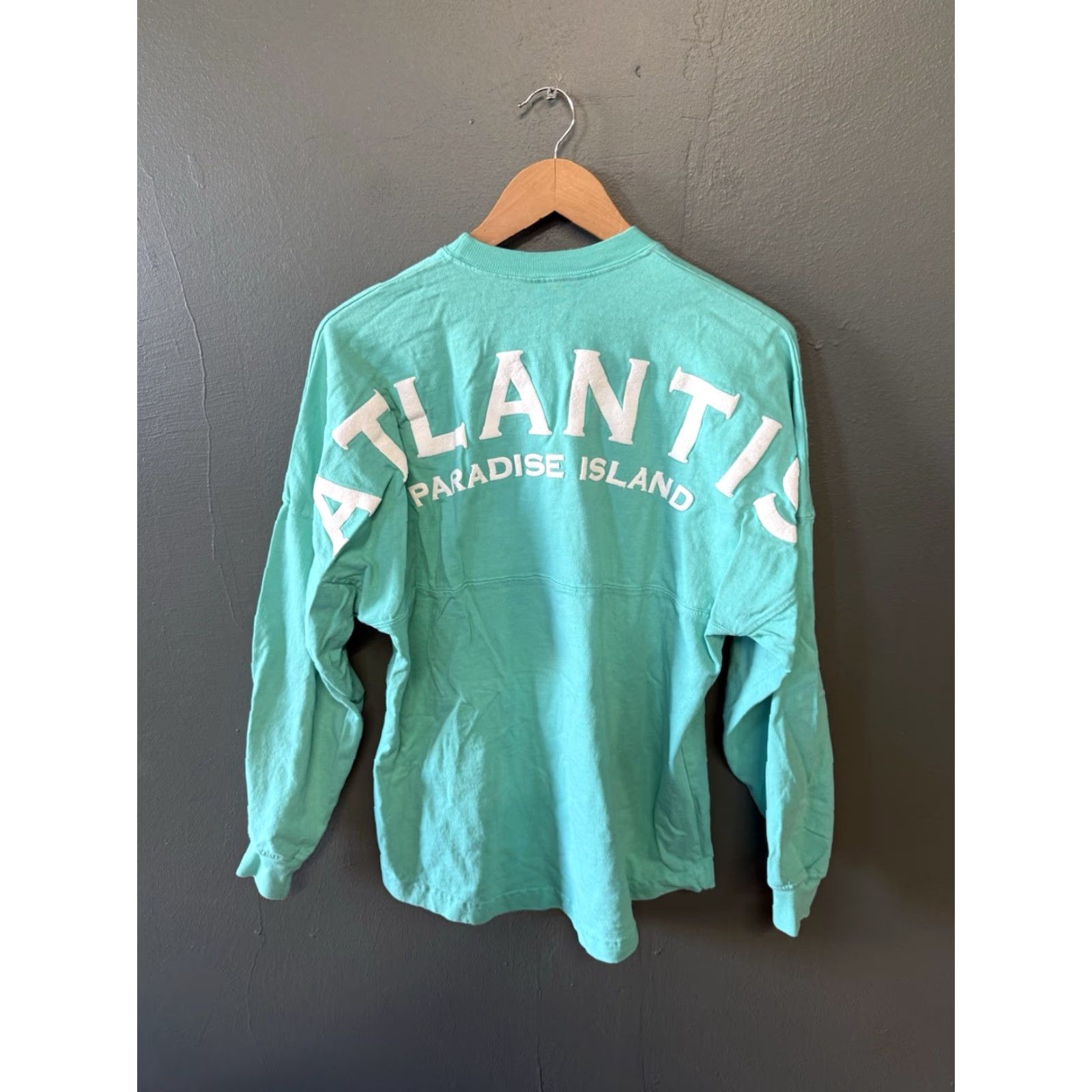 Vintage Atlantis Spirit Jersey Shirt Womens Blue Long Sleeve XS Spirit Shirt Womens XS Blue Long Sleeve Atlantis Spirit Jersey Shirt Size XS / US 0-2 / IT 36-38 - 2 Thumbnail