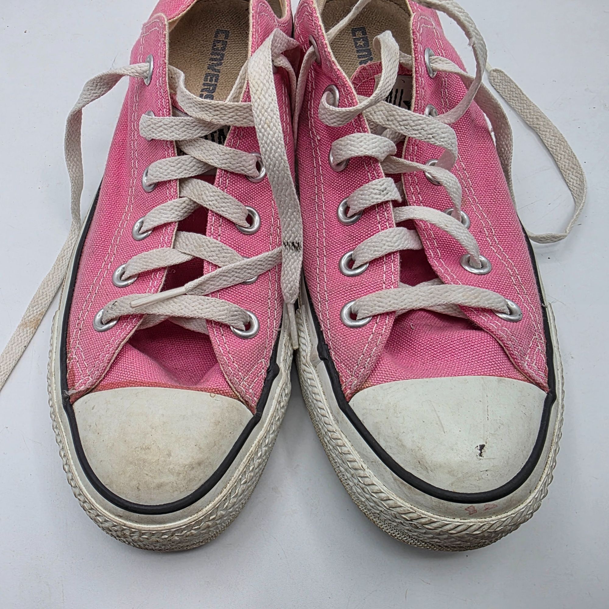 Converse Converse All Star Womens Size 9.5 Pink Canvas Low Top Sneake Size US 9.5 / IT 39.5 - 10 Thumbnail