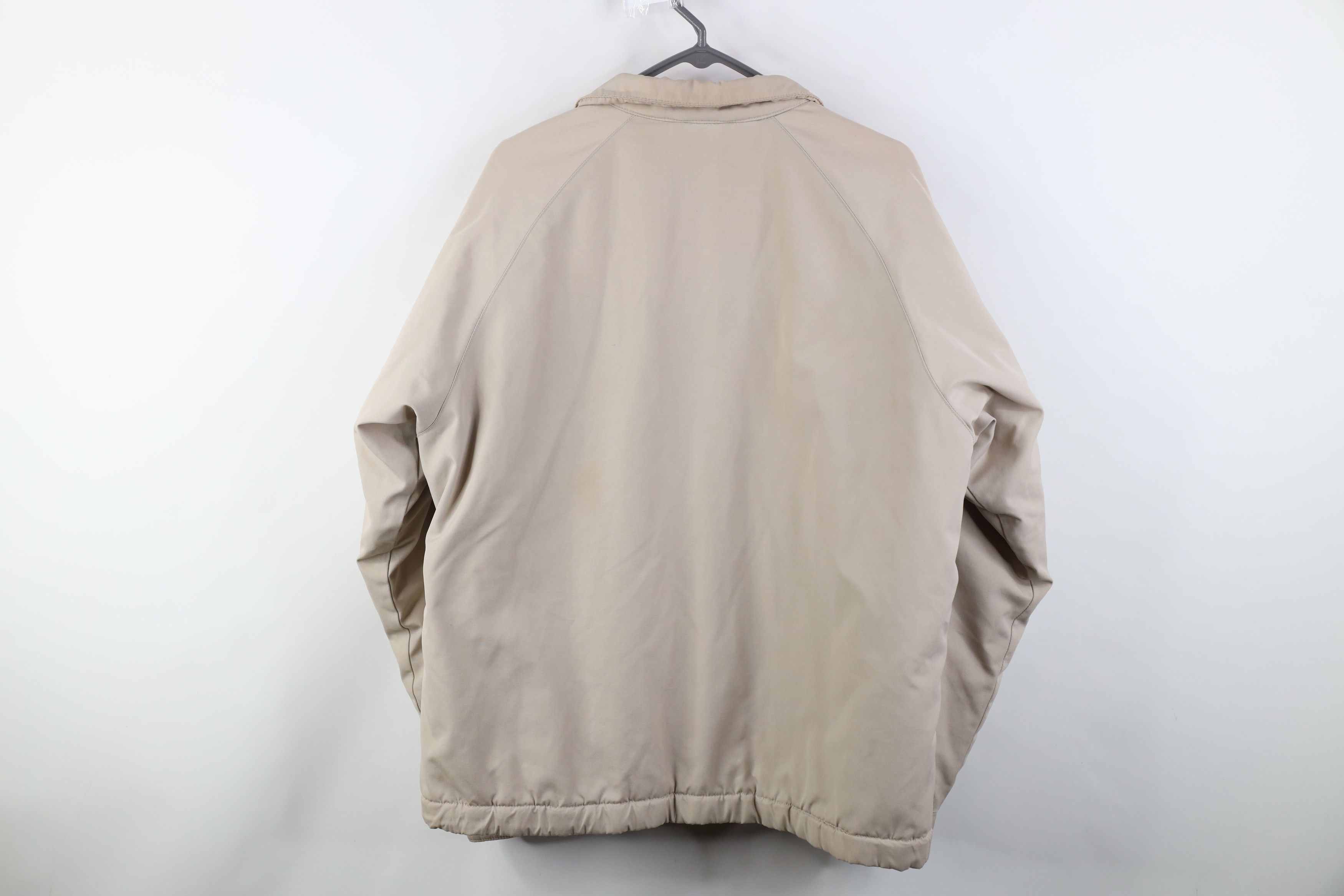 Vintage Vintage 70s Streetwear Puffer Cafe Racer Bomber Jacket Beige Size US XXL / EU 58 / 5 - 13 Thumbnail
