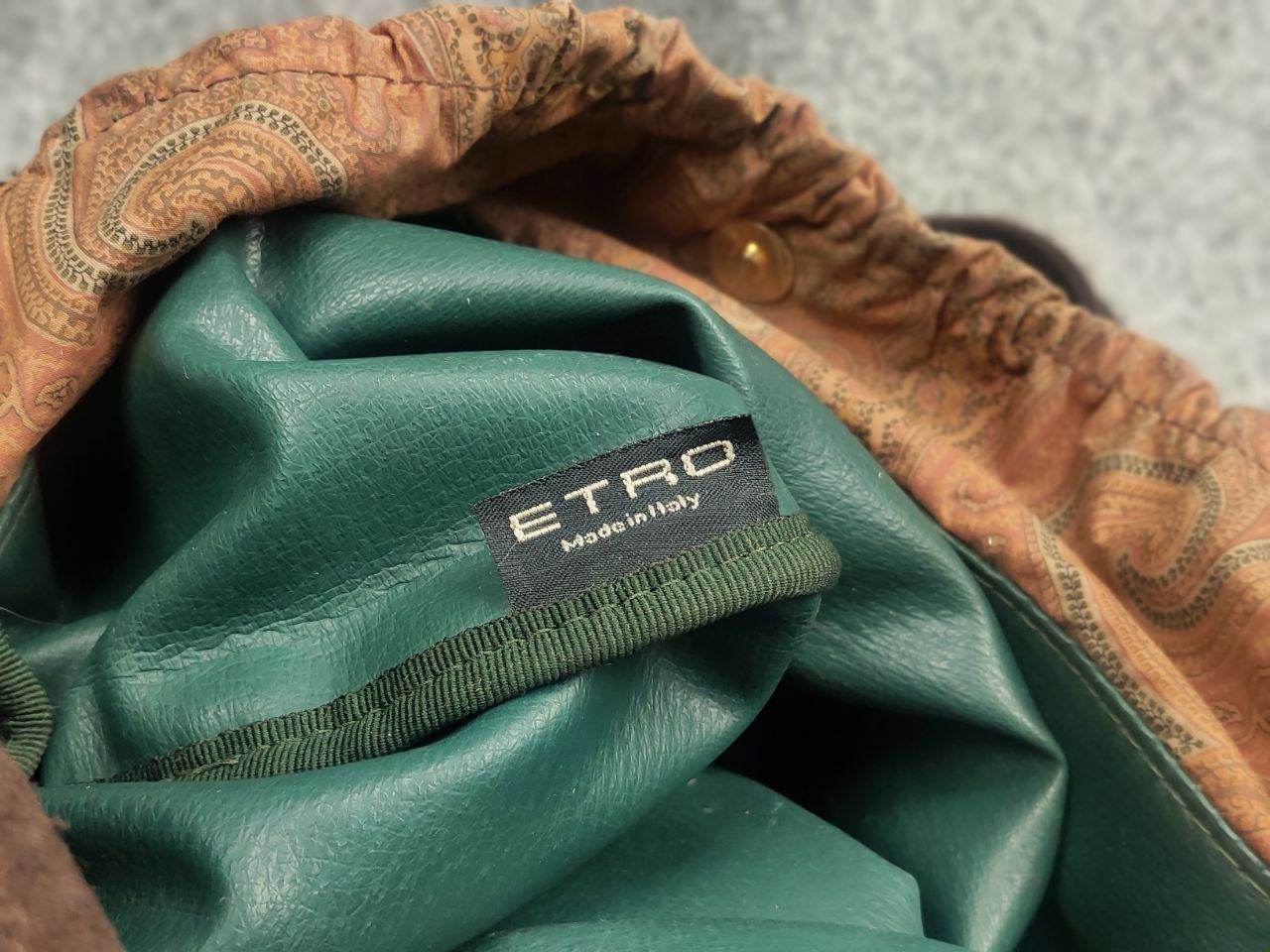Etro Vintage Etro Italy Design Pattern Shoulder Shopper bag Size ONE SIZE - 18 Thumbnail