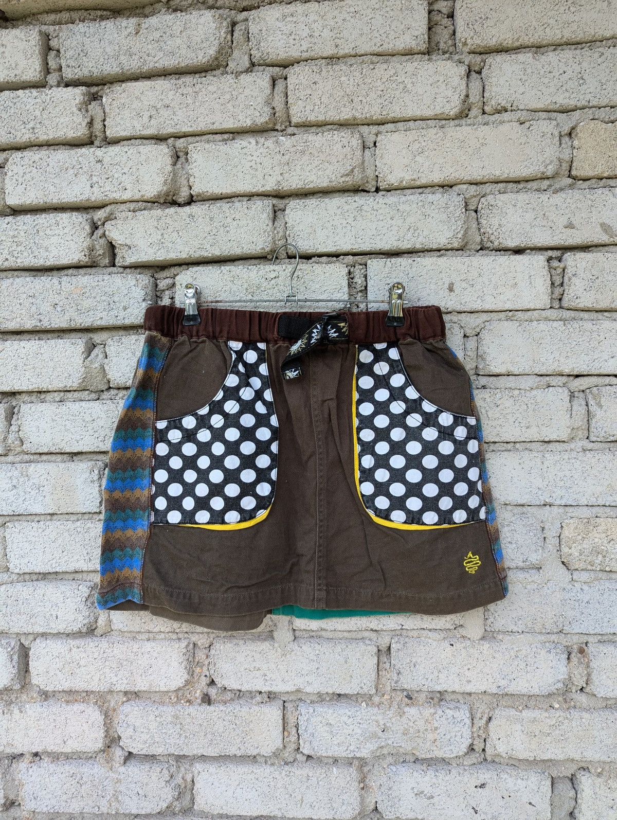 Aldies Aldies Mini Skirt Multicolor Size 28" / US 6 / IT 42 - 1 Thumbnail