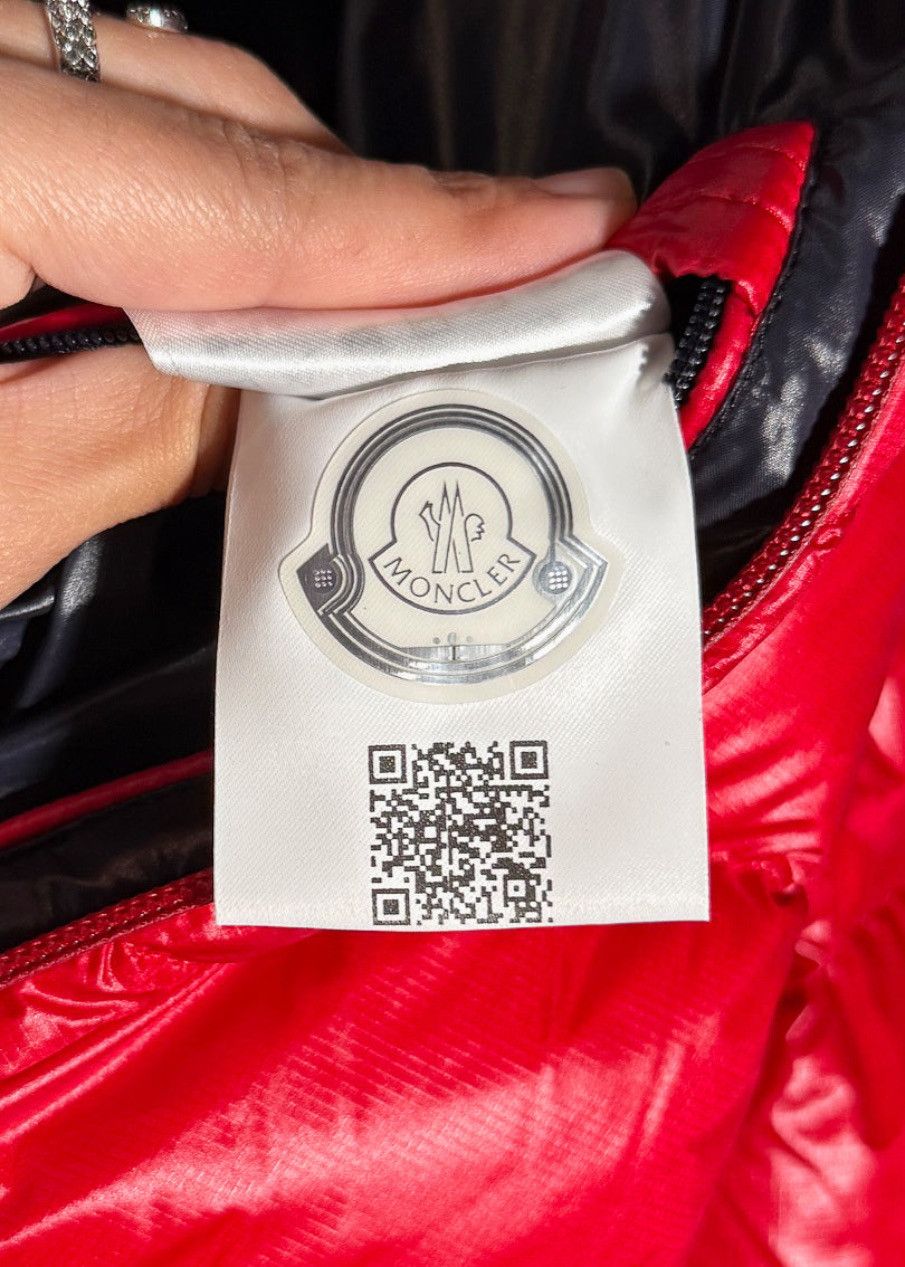 Moncler Moncler Red Hanin Quilted Down Puffer Jacket Size US S / EU 44-46 / 1 - 12 Thumbnail