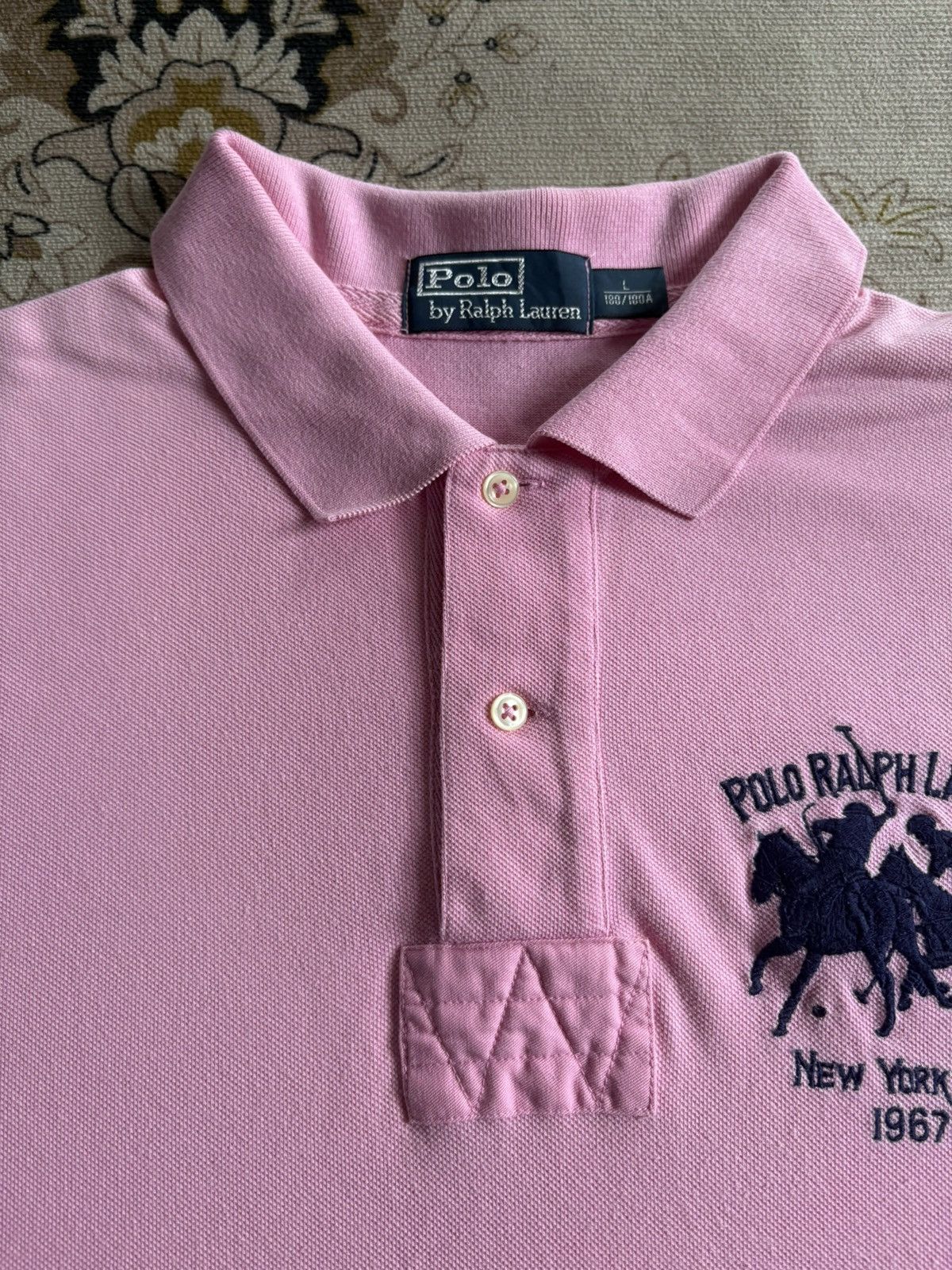 Polo Ralph Lauren Vintage Polo Ralph Lauren Polo Tee Size US L / EU 52-54 / 3 - 4 Thumbnail