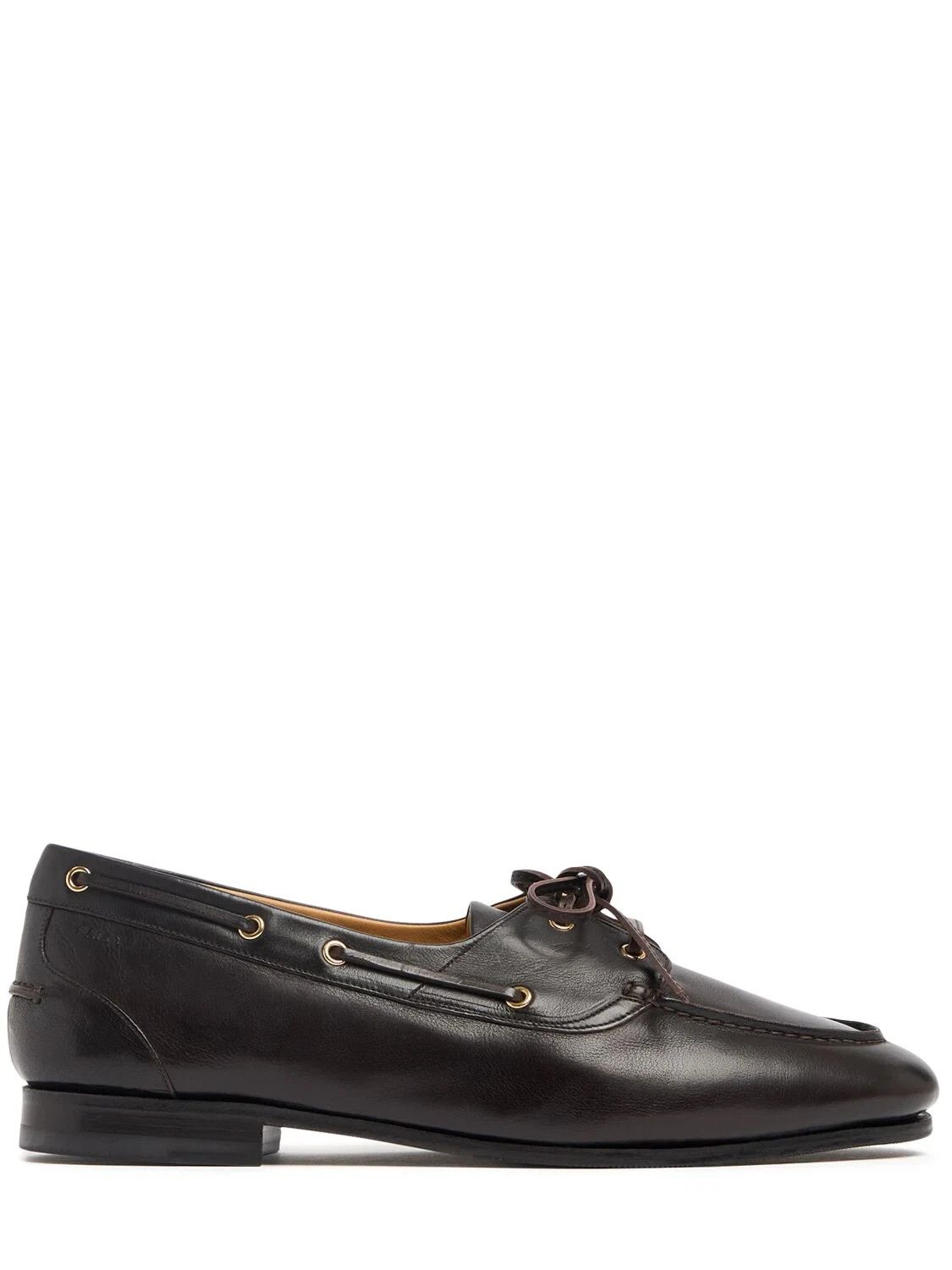 Bally BALLY Men's Brown Leather Plume Loafers Authentic Size US 6 / EU 39 - 1 Thumbnail