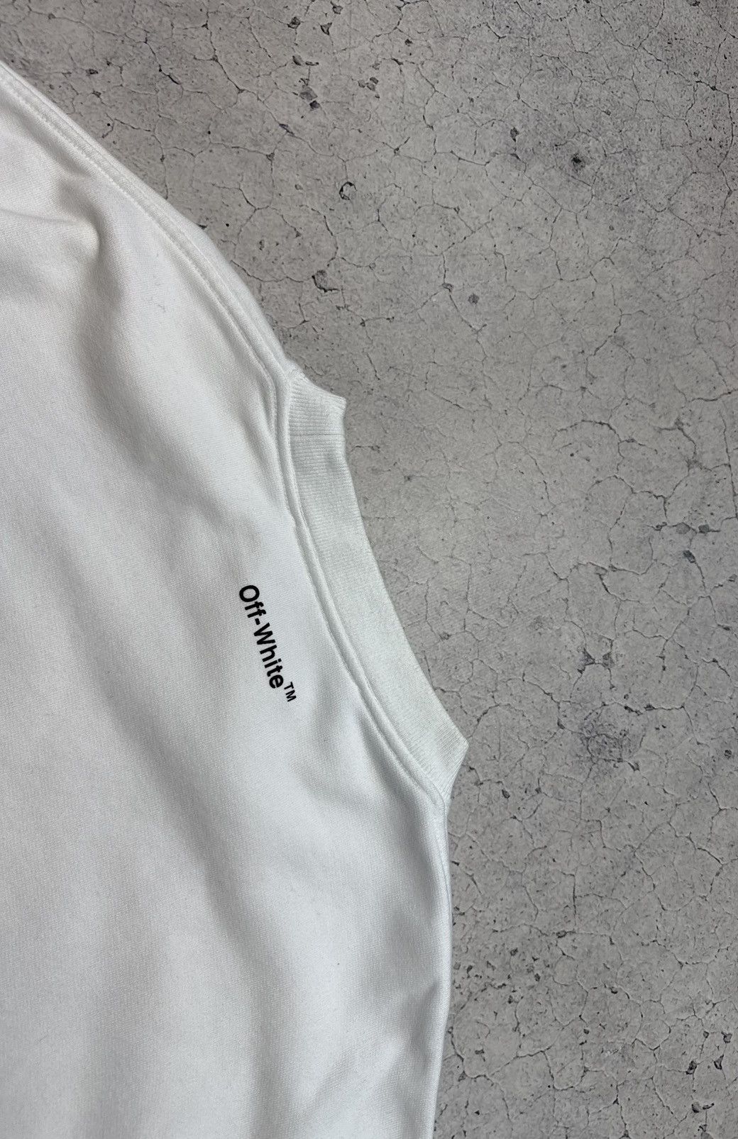 Off-White Off-White Mona Lisa Luxury Big Logo White Sweatshirt Size US L / EU 52-54 / 3 - 14 Thumbnail