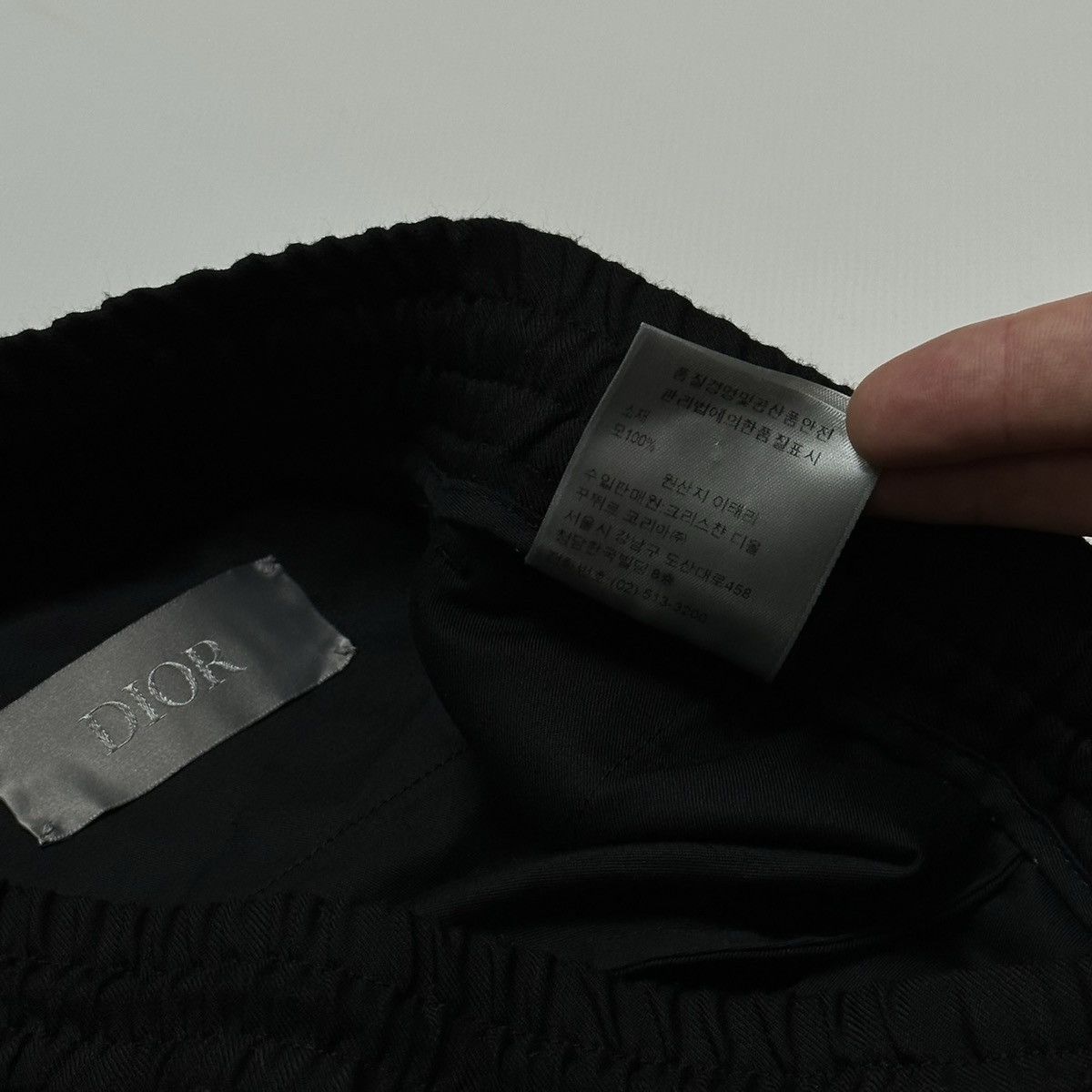 Dior Dior Wool Pleated Zipper Pants Hedi Slimane Era Size US 30 / EU 46 - 10 Thumbnail