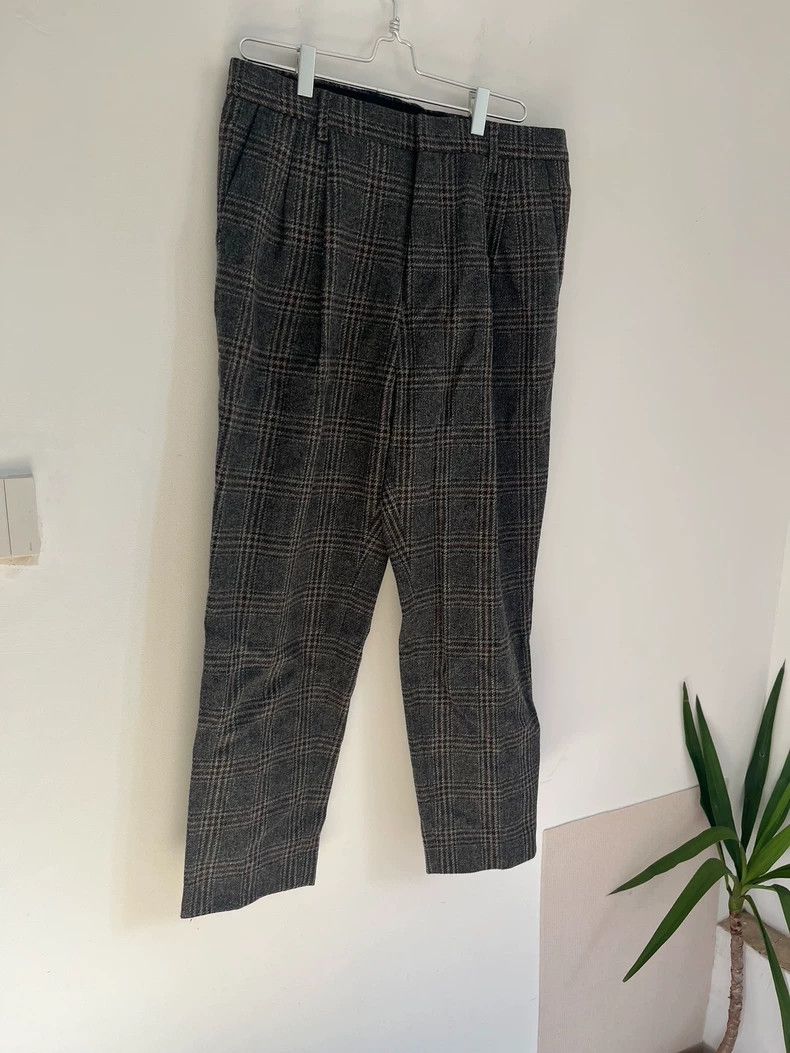 Dries Van Noten Dries van noten Checked wool pants 2502-Nextarrow Size US 32 / EU 48 - 1 Thumbnail