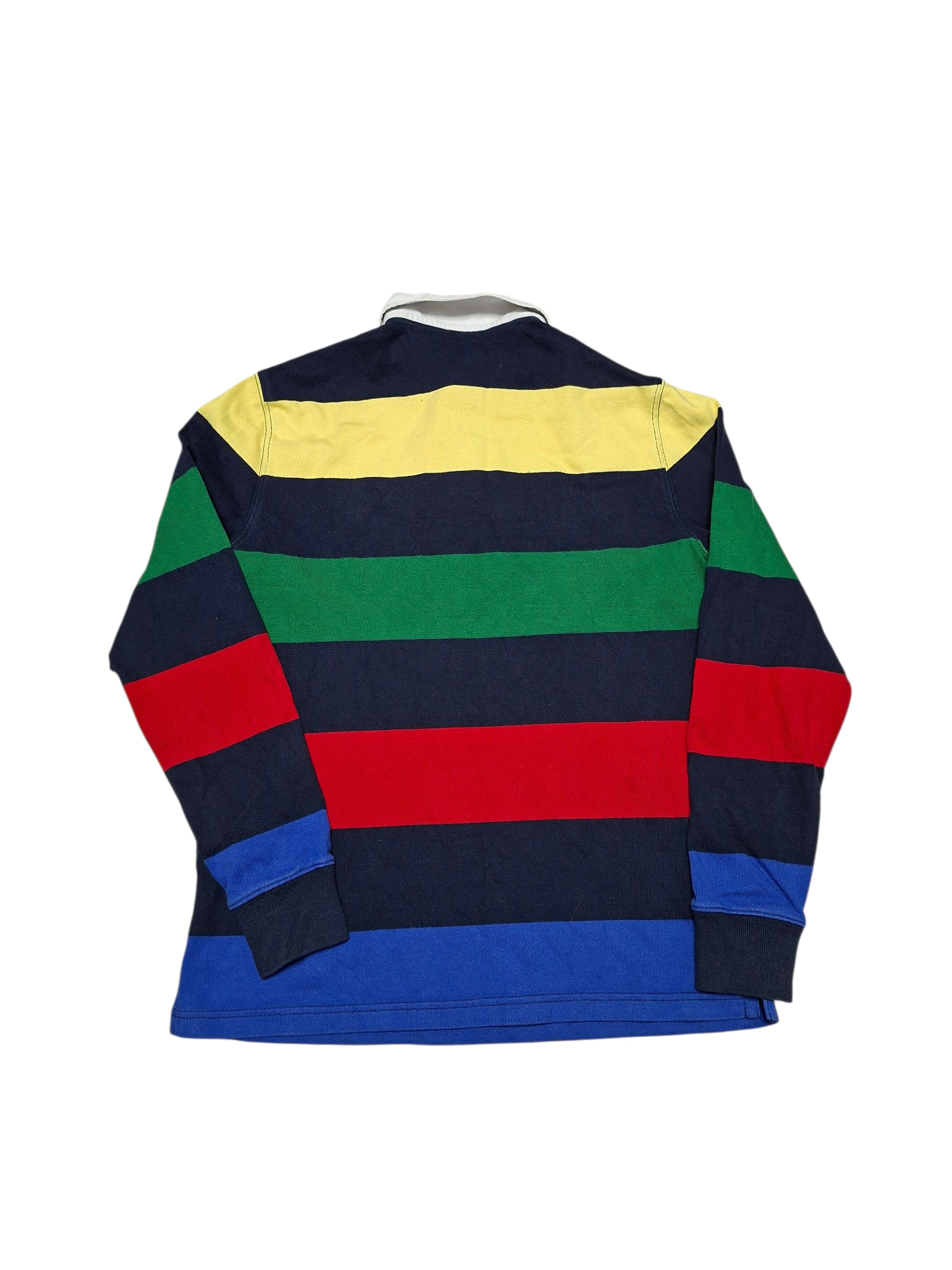 Polo Ralph Lauren POLO RALPH LAUREN VINTAGE LUXURY STRIPED POLO SHIRT Size US S / EU 44-46 / 1 - 3 Thumbnail