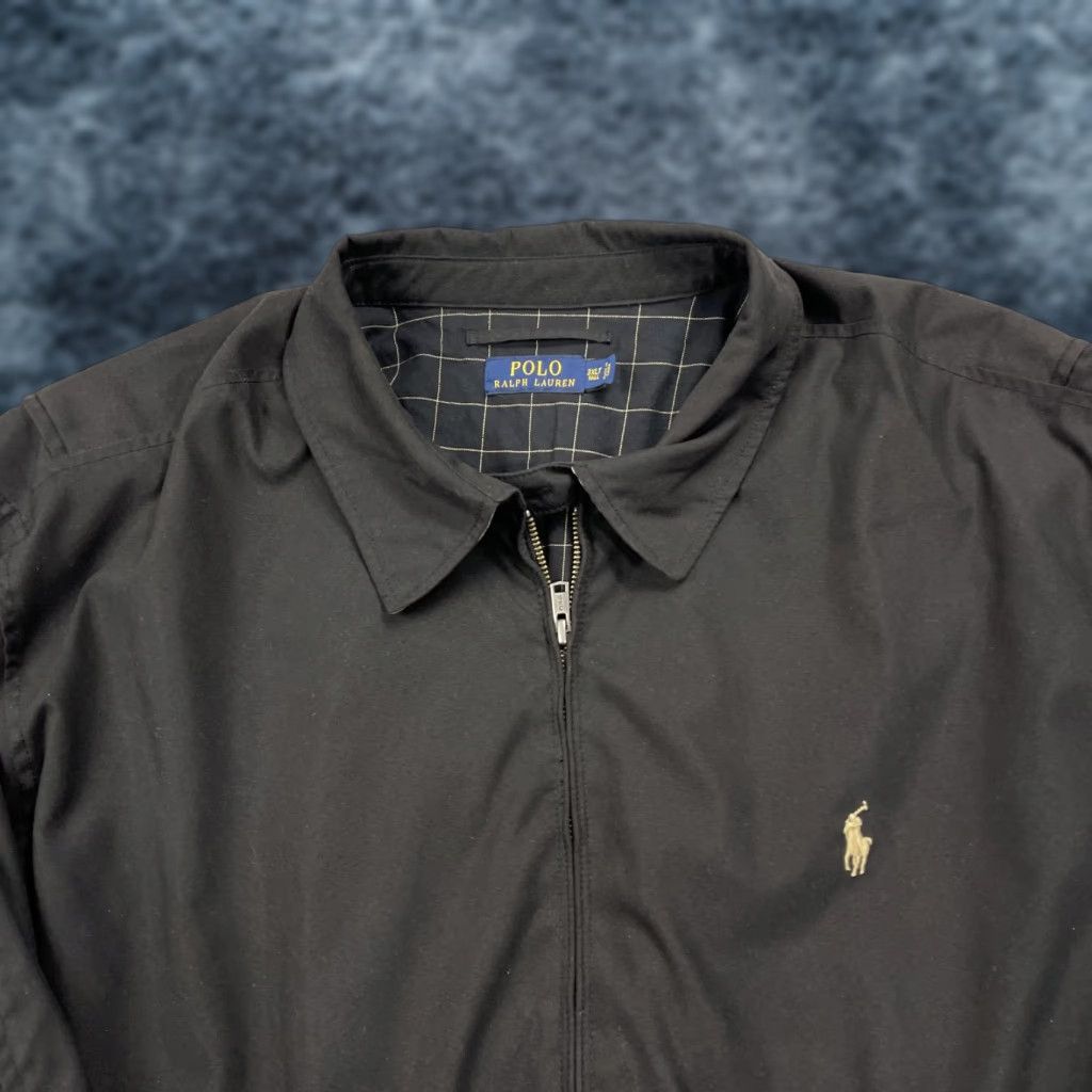 Polo Ralph Lauren Polo Ralph Lauren Jacket Mens 3XLT Tall Black Lined Bomber Full Zip Classic Size US XXL / EU 58 / 5 - 1 Thumbnail