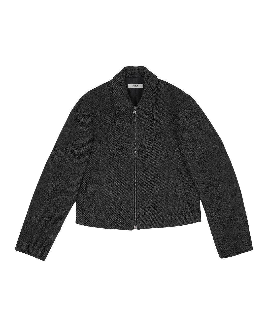 Prada Prada Mens F/W2001 Dark Grey Wool Jacket Size US S / EU 44-46 / 1 - 1 Thumbnail