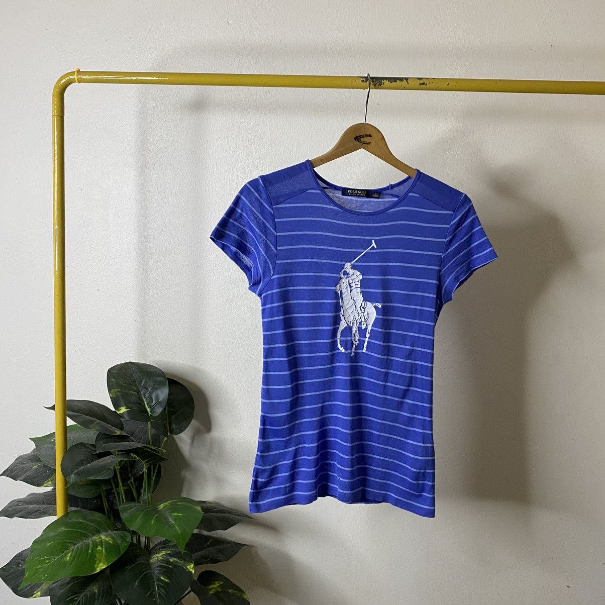 Polo Ralph Lauren Polo Golf Ralph Lauren Big Pony Stripes Women T Shirt Size XS / US 0-2 / IT 36-38 - 1 Thumbnail