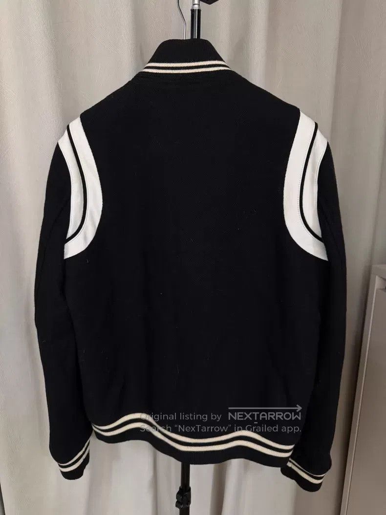 Saint Laurent Paris Saint Laurent Paris Classic Black and White Baseball Jacke Size US M / EU 48-50 / 2 - 3 Thumbnail