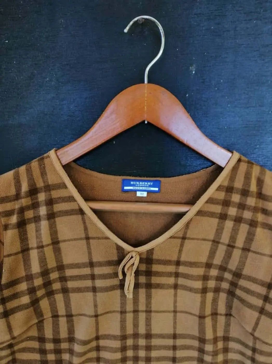 Burberry Burberry London Blue Label Plaid Knit Top – Japan Exclusive Size S / US 4 / IT 40 - 2 Thumbnail