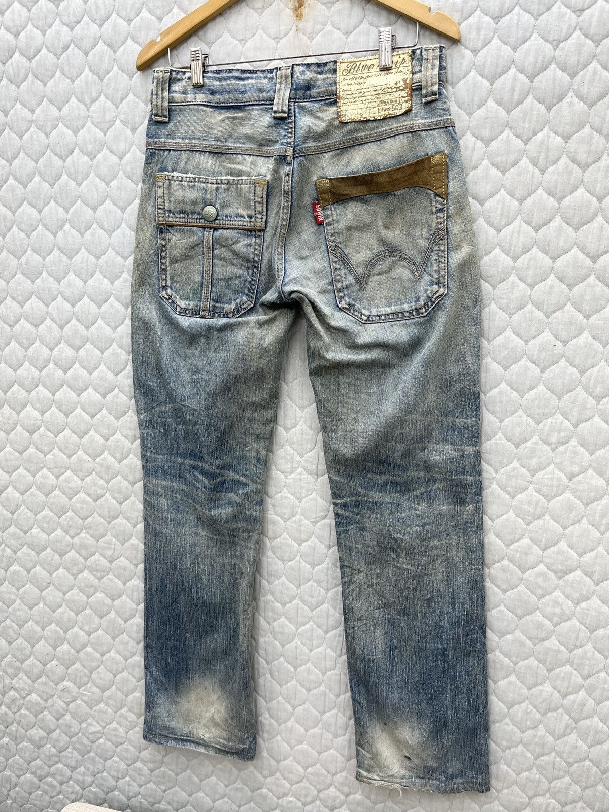 Edwin 🔥🔥🔥STEALS EDWIN MULTI POCKET DISTRESSED DENIM Size US 32 / EU 48 - 10 Thumbnail