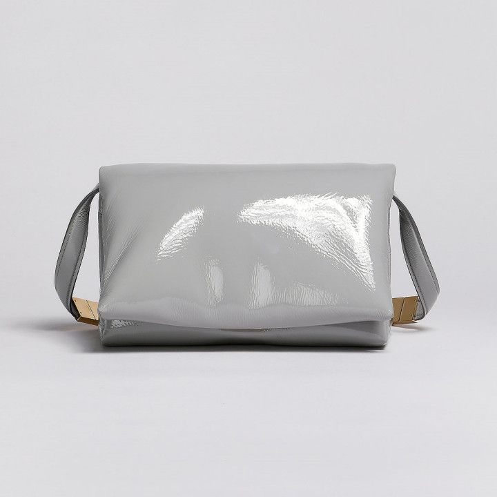 Marni o1w1db10125 Size:OS/Prisma Shoulder Bag in Light Grey Size ONE SIZE - 1 Thumbnail