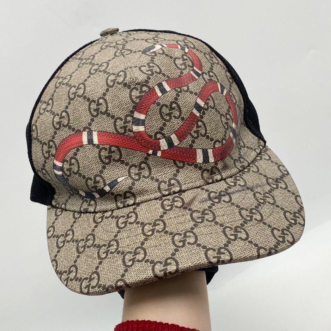 Gucci Gucci Cap Hat Supreme Snake Size ONE SIZE - 1 Thumbnail