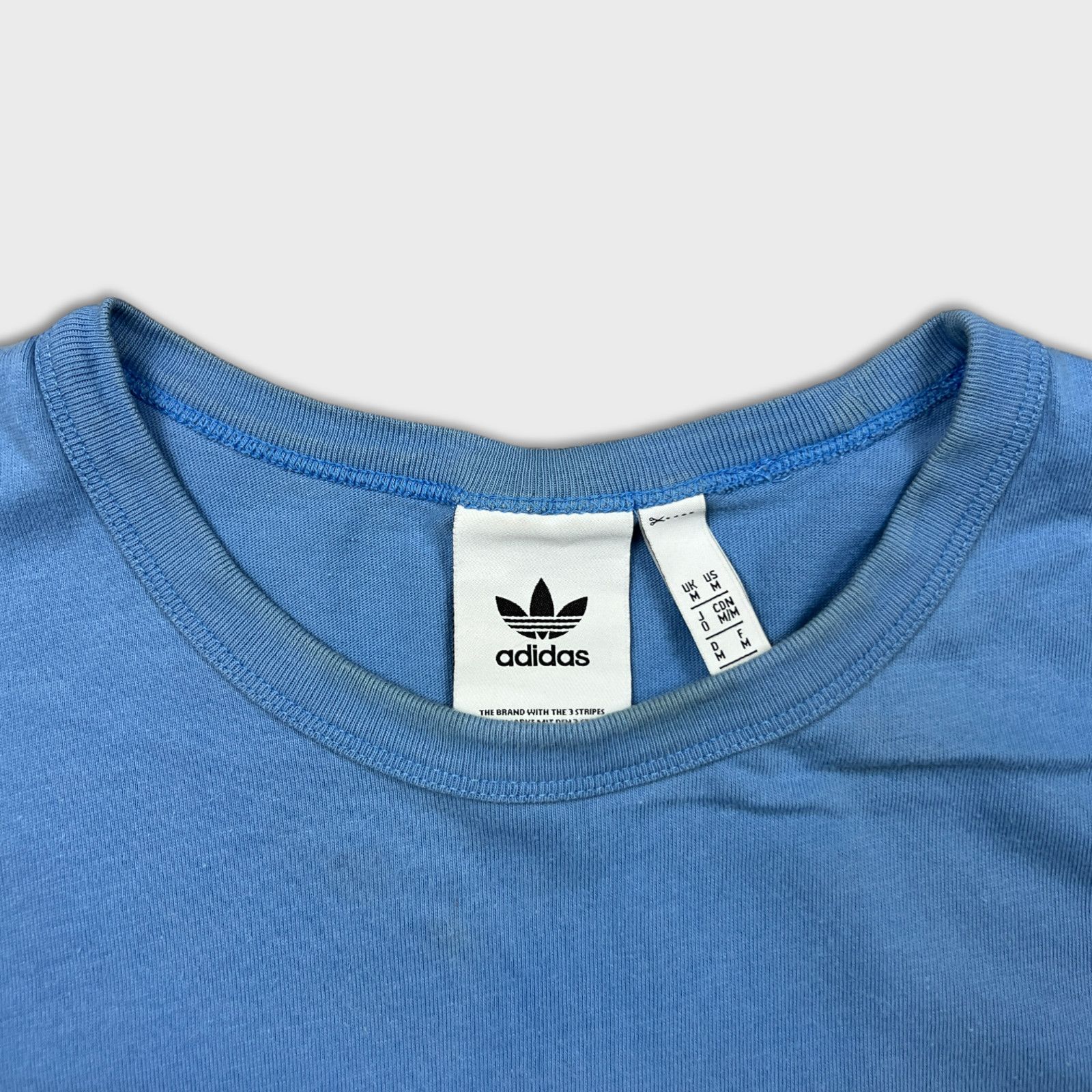 Adidas × Vintage Adidas T Shirt Medium Trefoil Spell Out Short Sleeve Tee Size US M / EU 48-50 / 2 - 4 Thumbnail