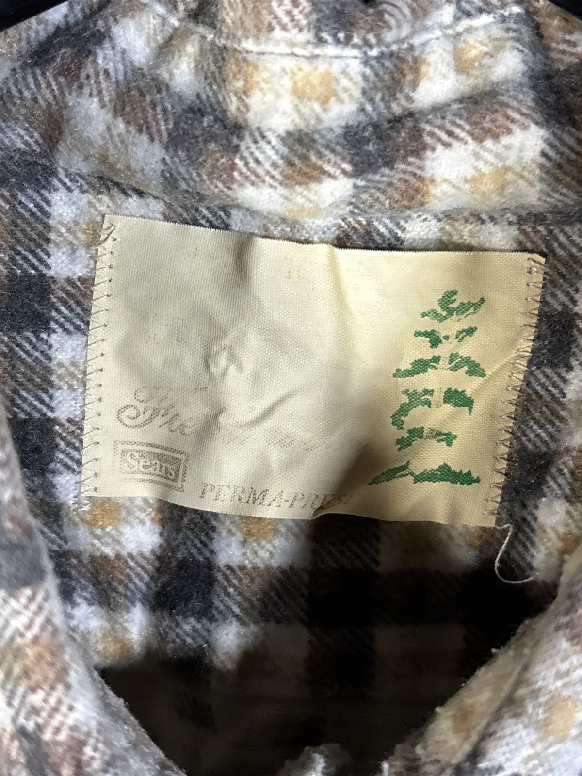 Fieldmaster Vintage 70s Fieldmaster Flannel Shirt Sears Grunge Sz L Size US L / EU 52-54 / 3 - 4 Thumbnail