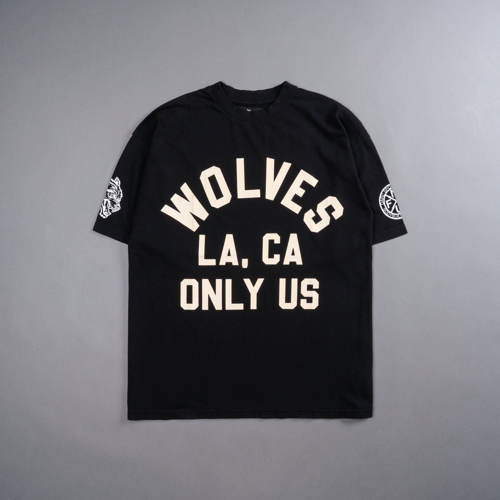 Darc Sport　ohana logo premium muscle T Amazon.co.jp: DARC SPORT OHANA NATIVE WOLF PREMIUM OVERSIZED