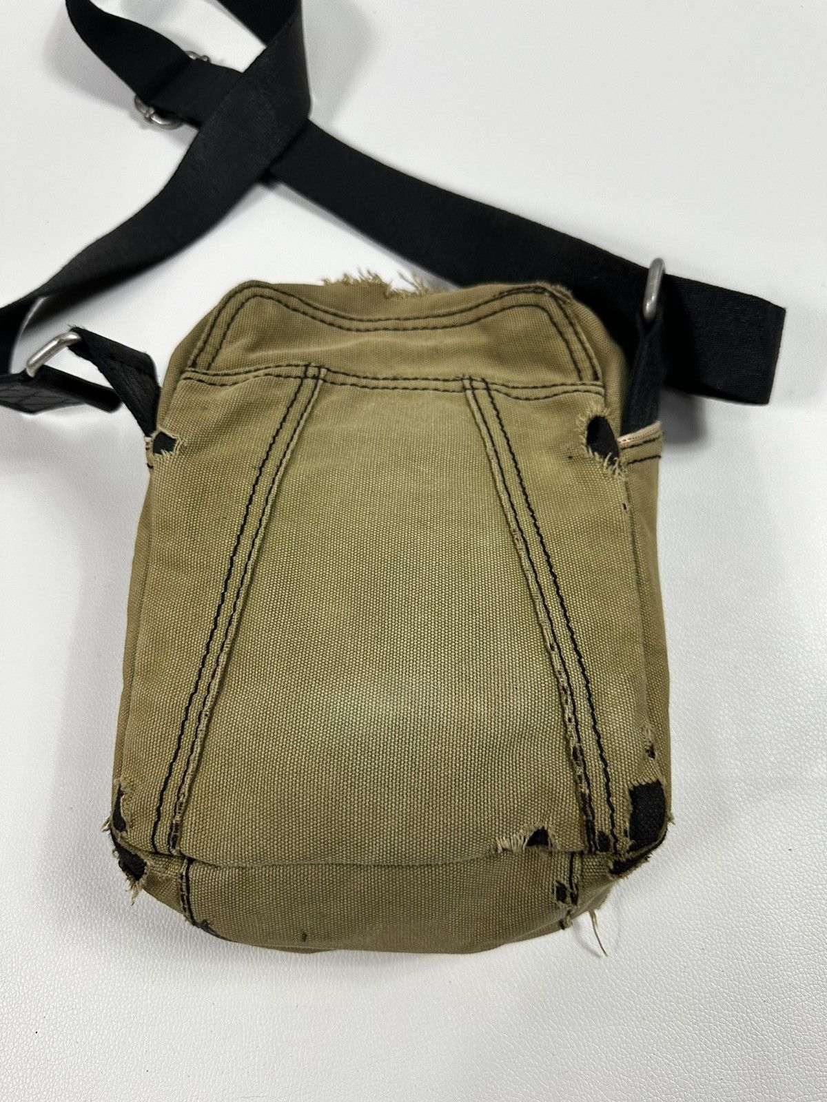 Diesel Vintage Diesel red Line Slevedge Distressed Crossbody Bag Size ONE SIZE - 11 Thumbnail