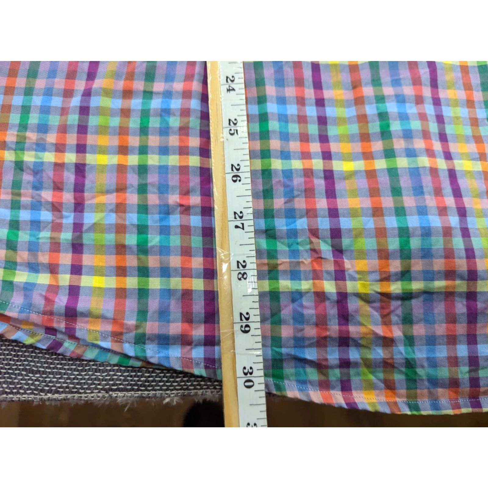 Eton ETON Mens Button-Up Shirt Size 41 Slim Multicolor Plaid Long Sleeve Casual Shirt Men’s Button Up Shirt Size US L / EU 52-54 / 3 - 7 Thumbnail